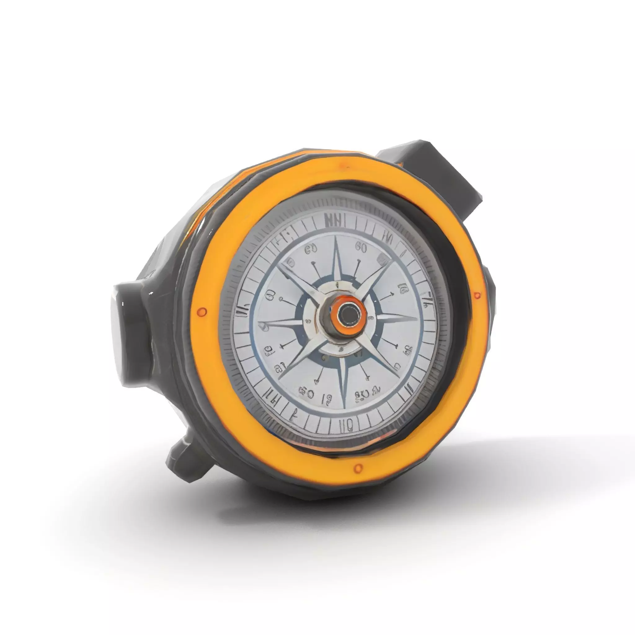Compass Model Pack with Detailed Features Low-poly 3D model_12