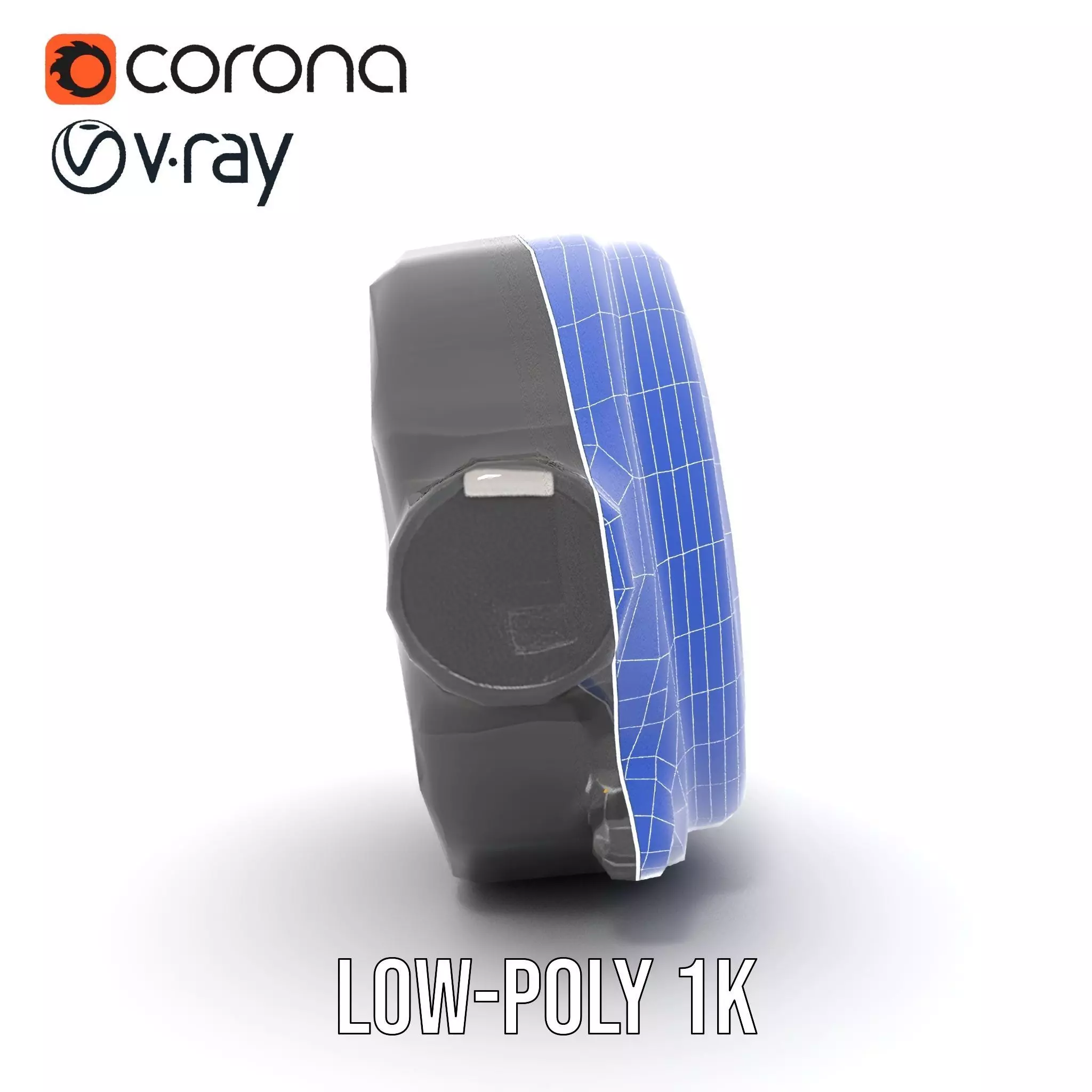 Compass Model Pack with Detailed Features Low-poly 3D model_30