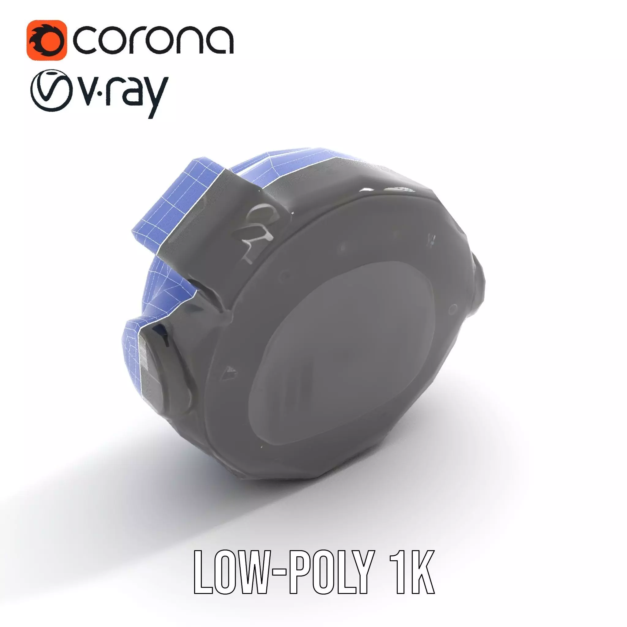 Compass Model Pack with Detailed Features Low-poly 3D model_22