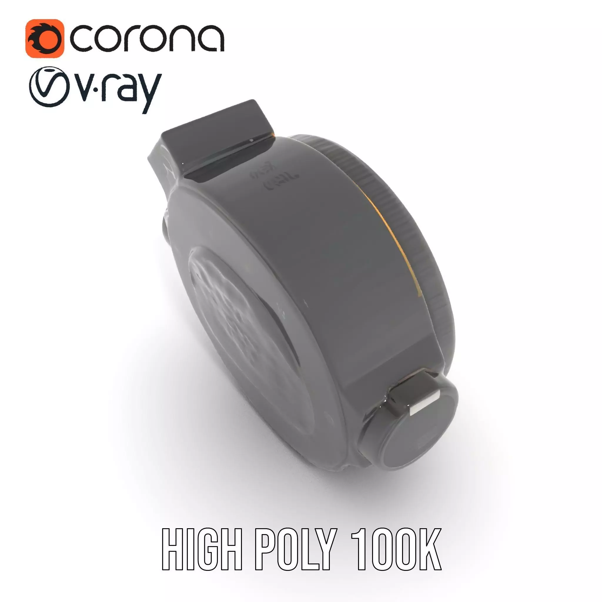 Compass Model Pack with Detailed Features Low-poly 3D model_25