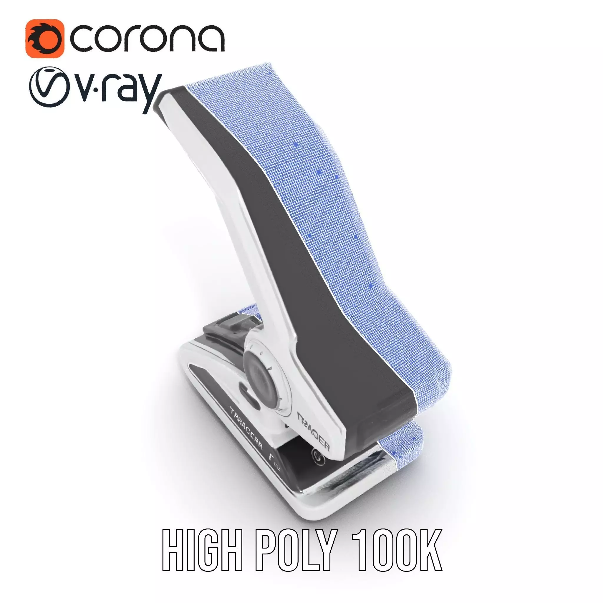 Futuristic Scanner Device Model Pack Low-poly 3D model_23