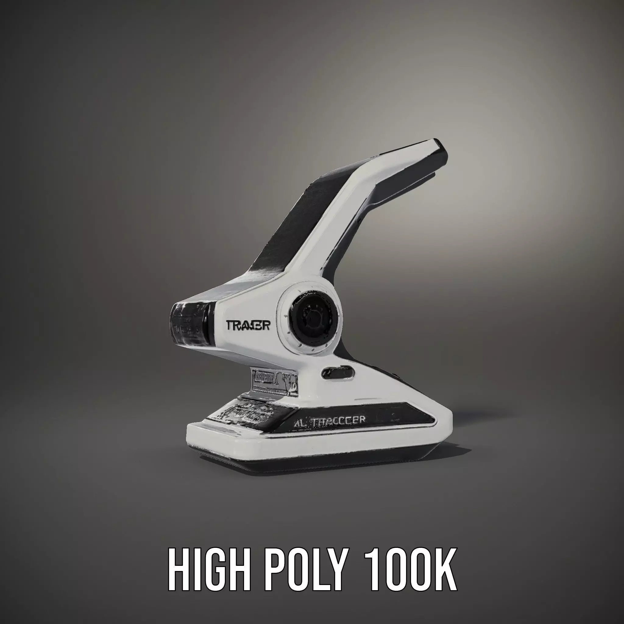 Futuristic Scanner Device Model Pack Low-poly 3D model_10