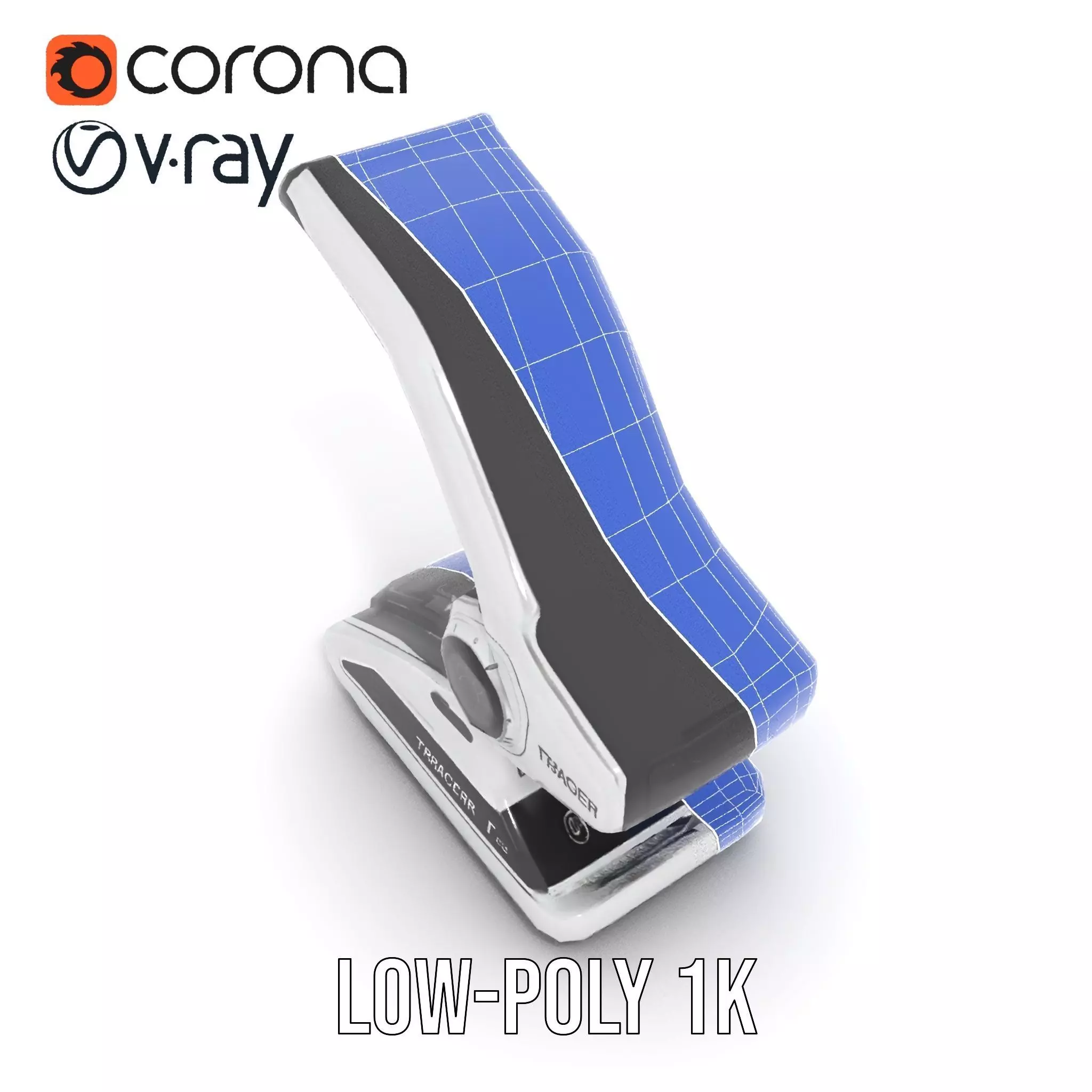 Futuristic Scanner Device Model Pack Low-poly 3D model_31