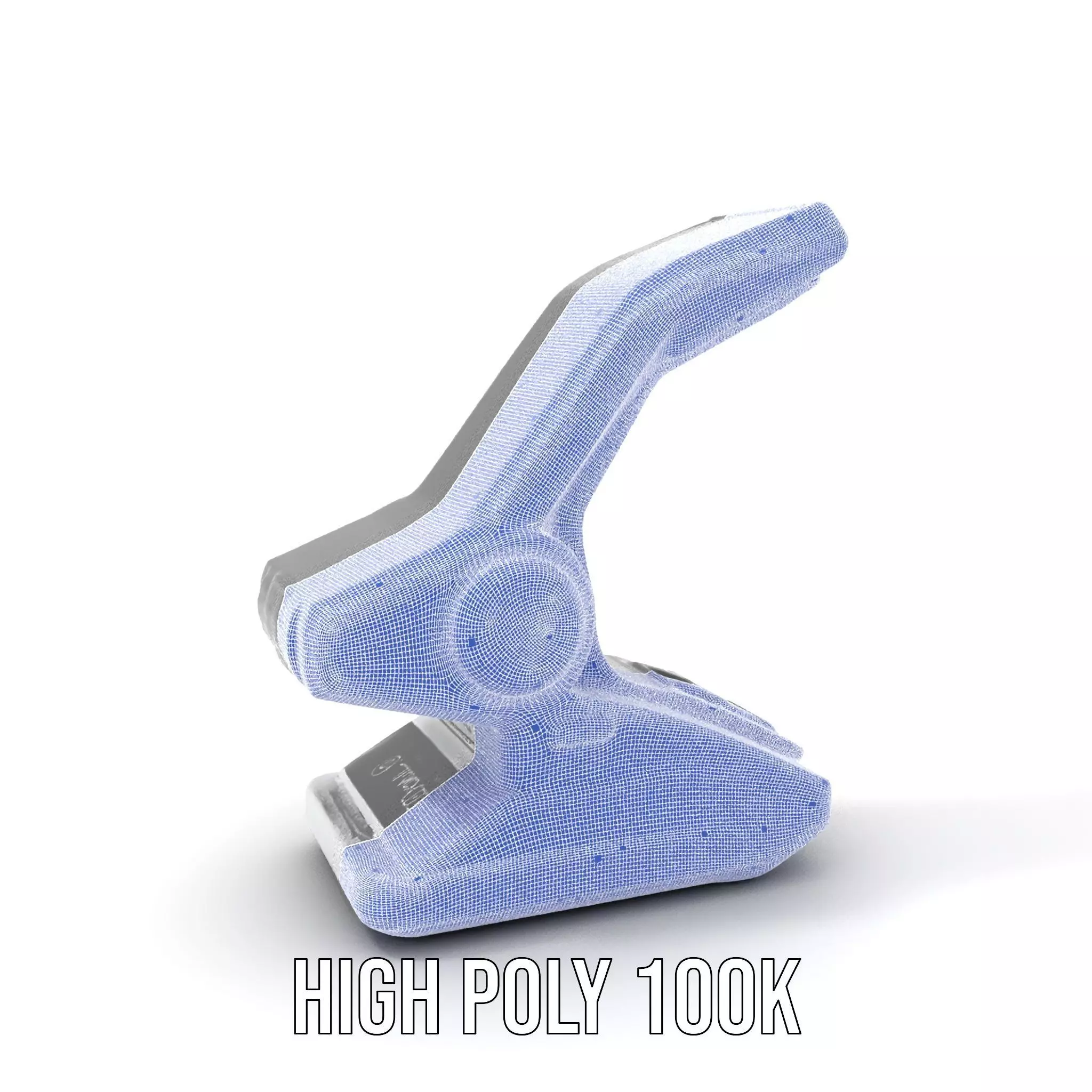 Futuristic Scanner Device Model Pack Low-poly 3D model_4