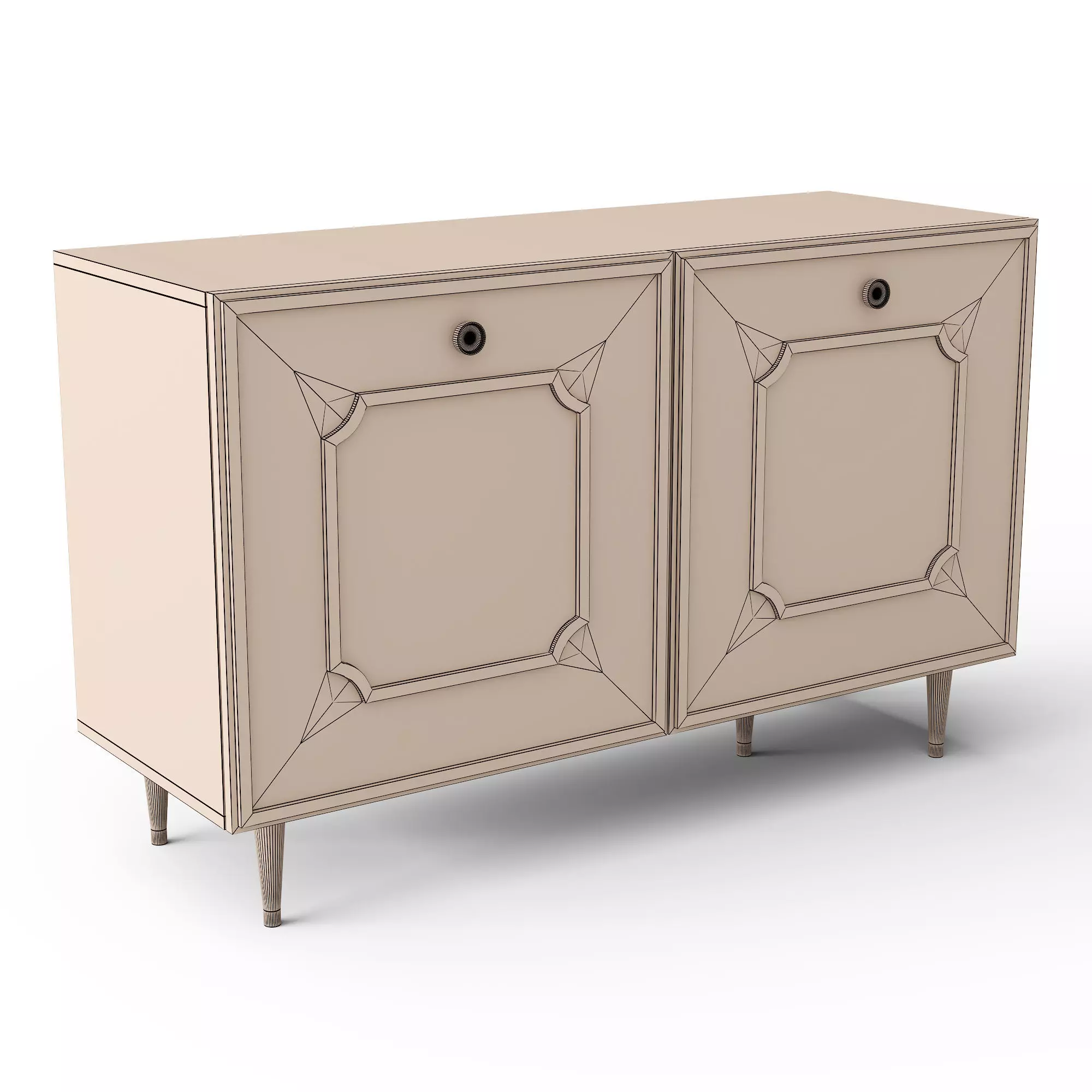 Gitche Sideboard 3D model_2
