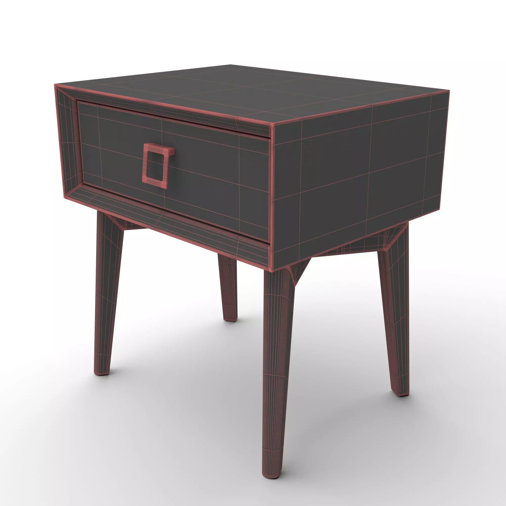 Gerardo Bedside Table 3D model_2