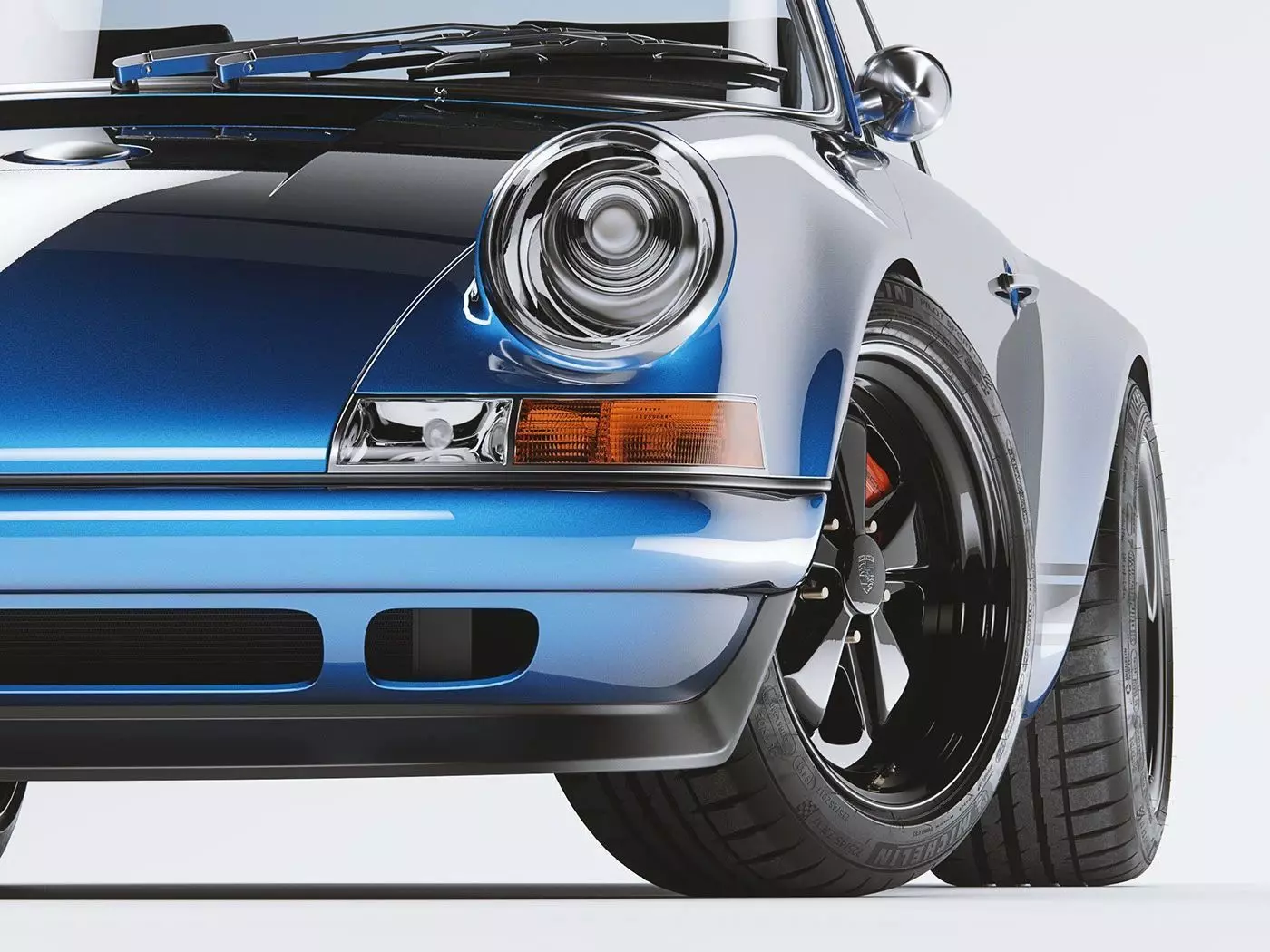 Porsche 911 by Singer 3D model_0