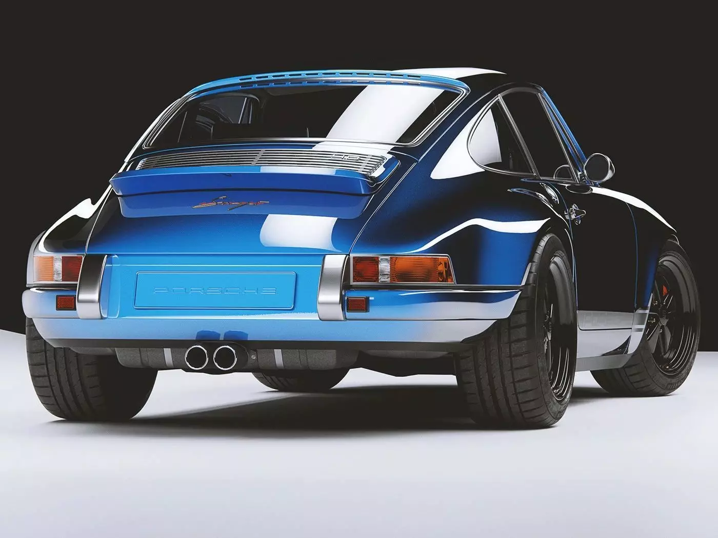 Porsche 911 by Singer 3D model_2