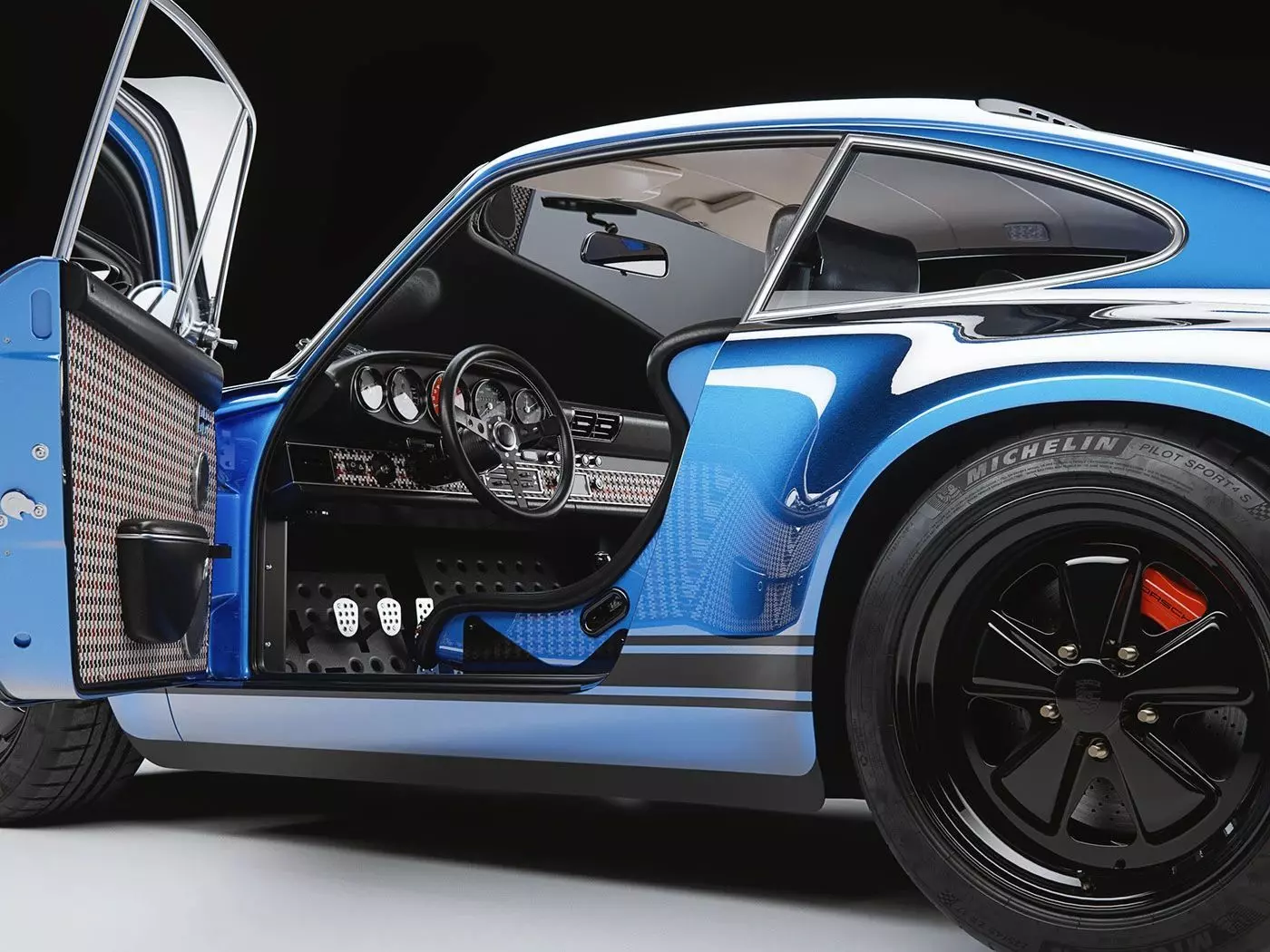 Porsche 911 by Singer 3D model_8