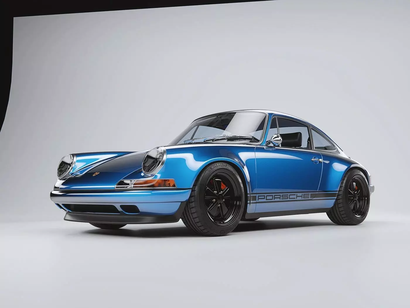 Porsche 911 by Singer 3D model_4