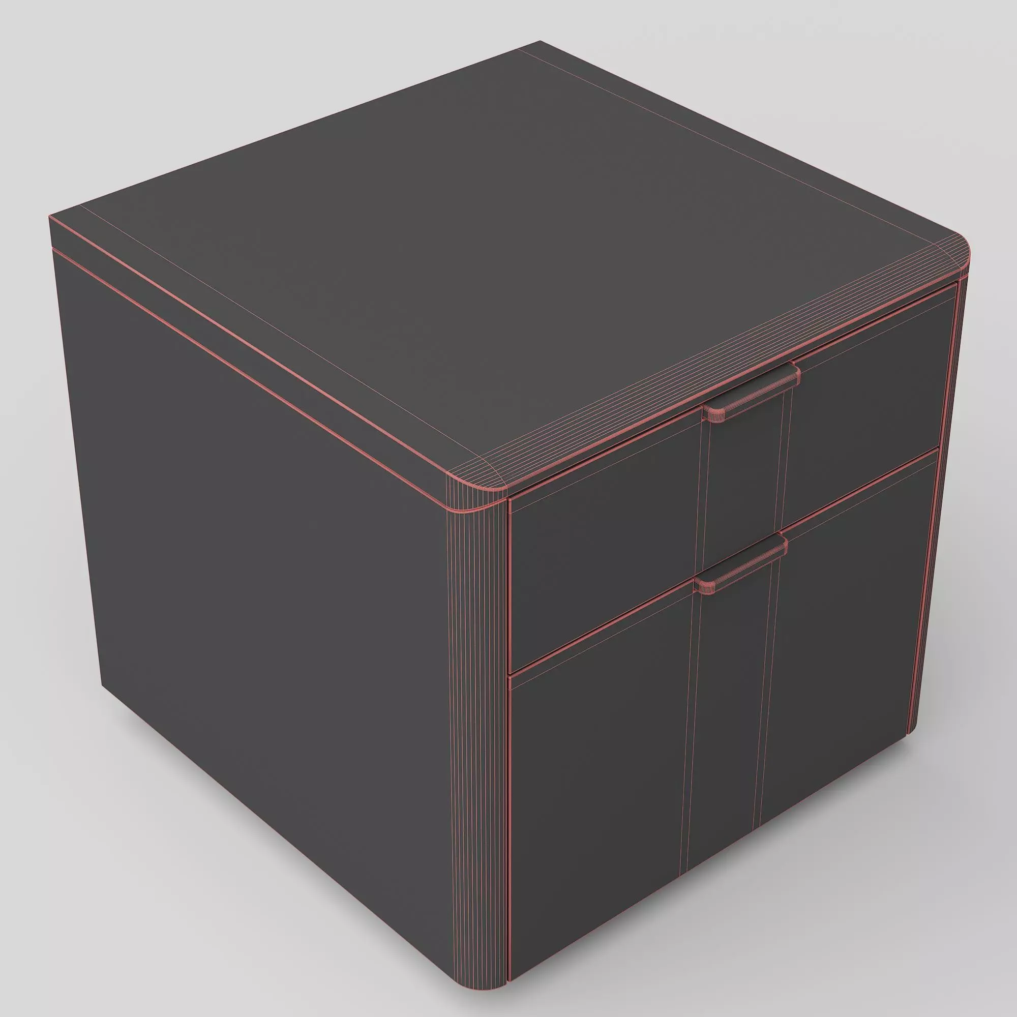 Frankie Bedside Table 3D model_2