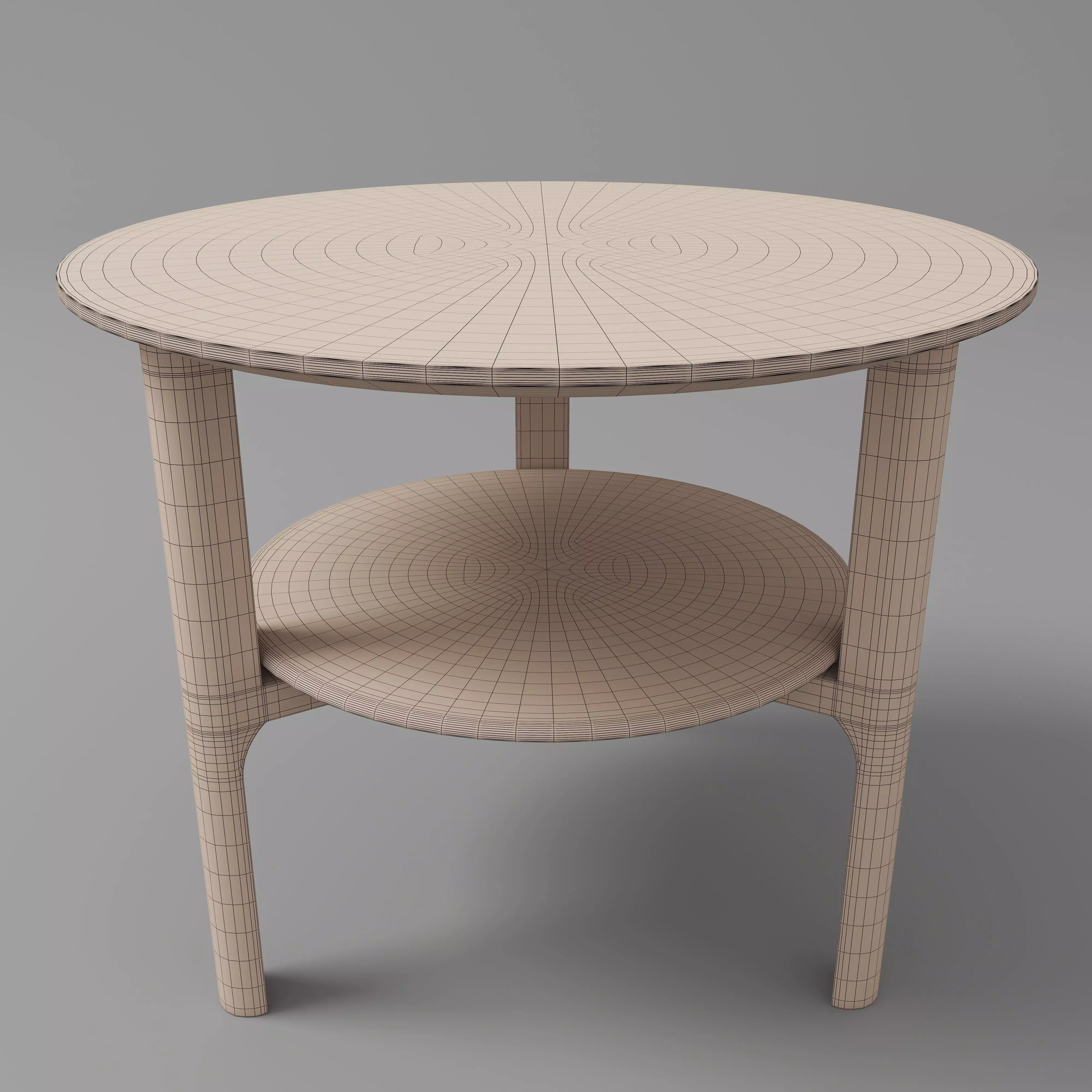 Franco Bedside Table 3D model_1