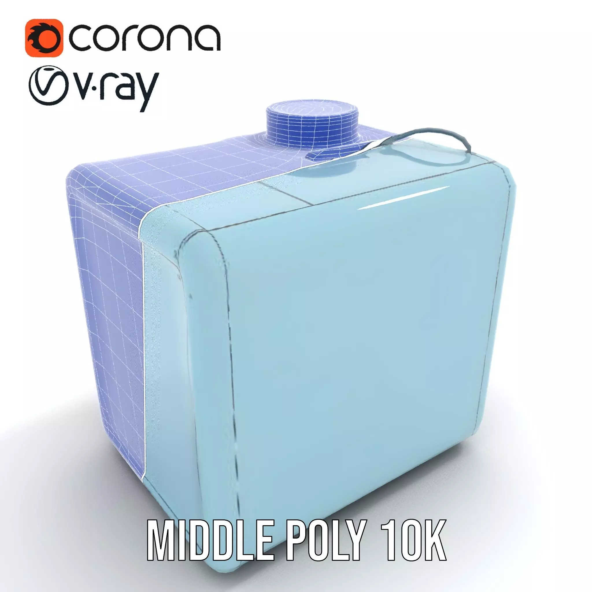 Industrial SciFi Control Room model pack Low-poly 3D model_27