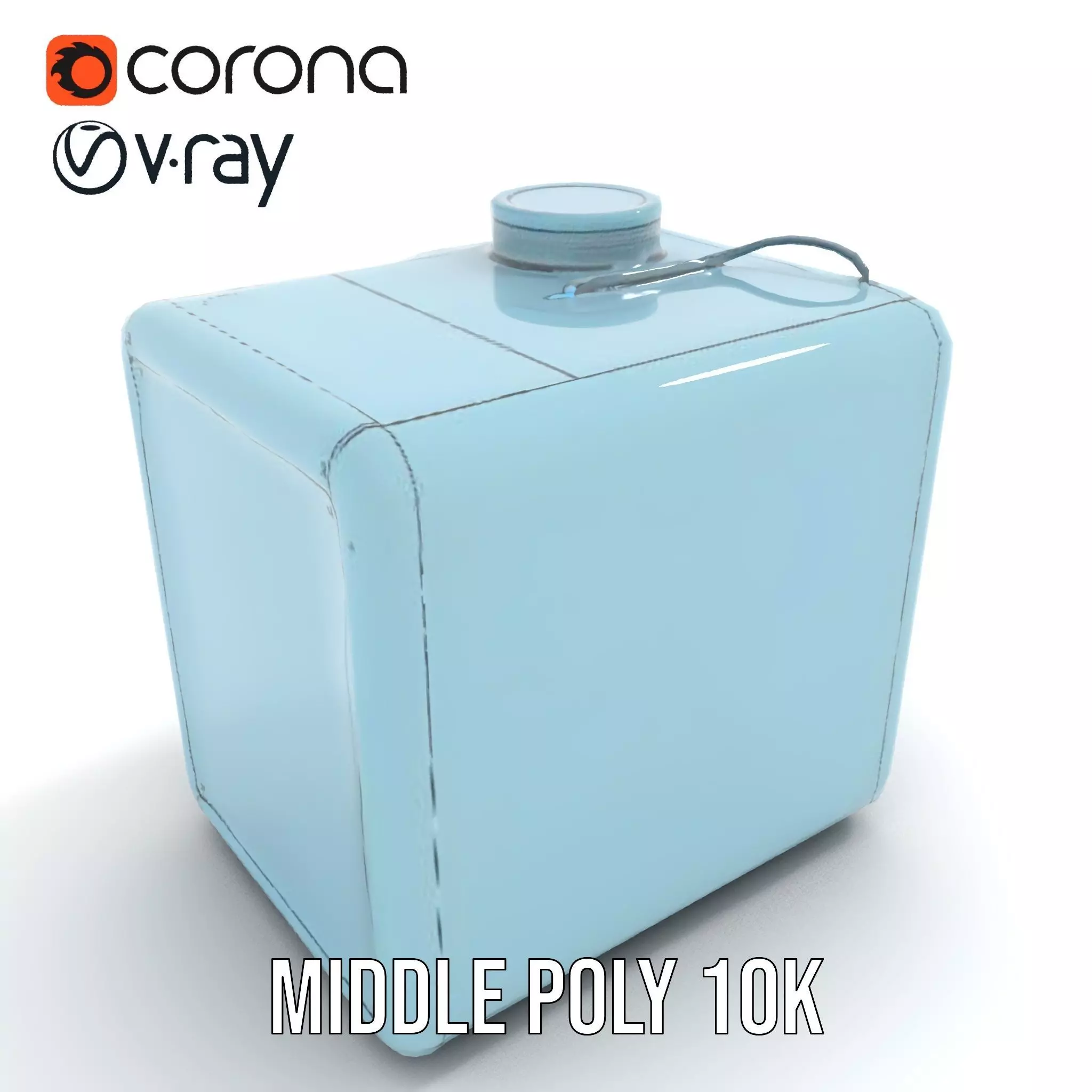 Industrial SciFi Control Room model pack Low-poly 3D model_15