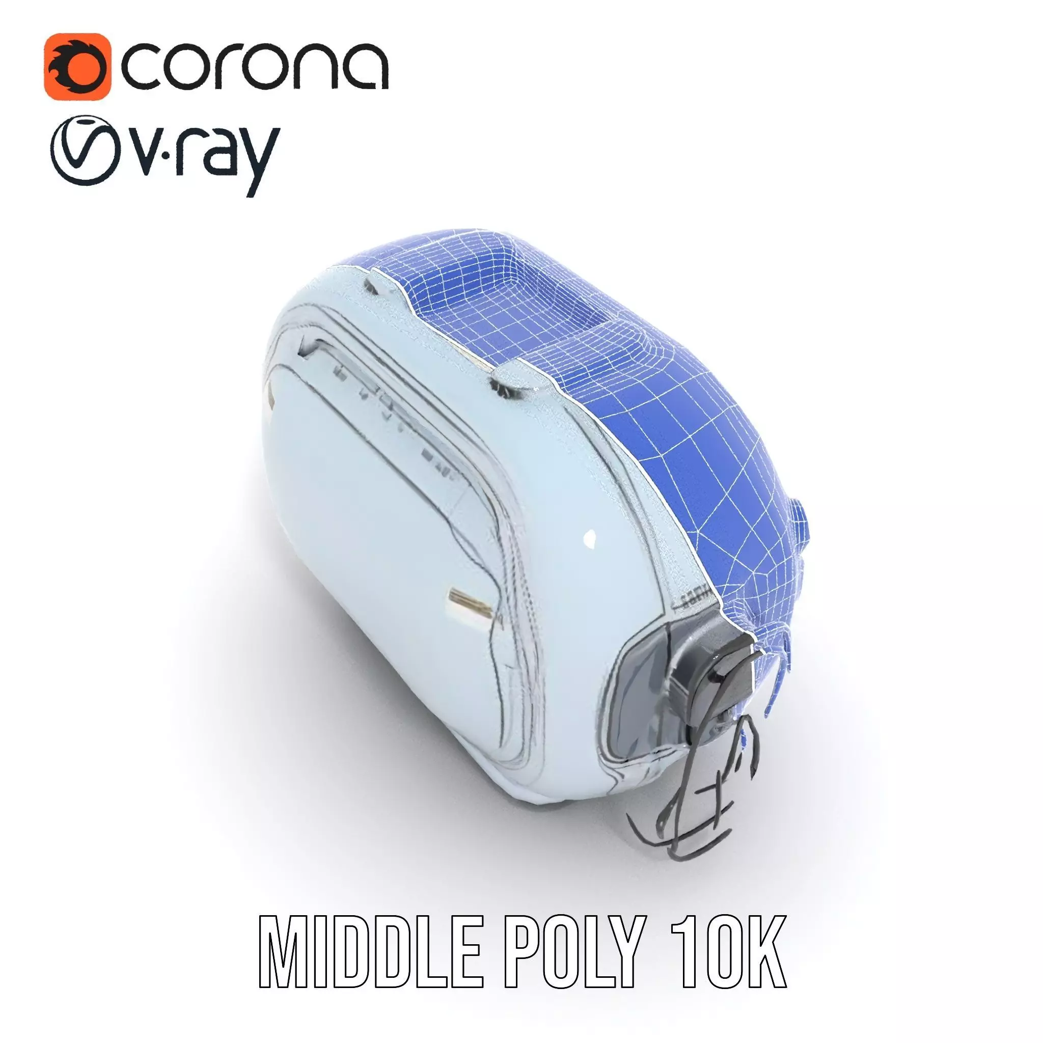 Futuristic Medical Chamber Model Pack Low-poly 3D model_21