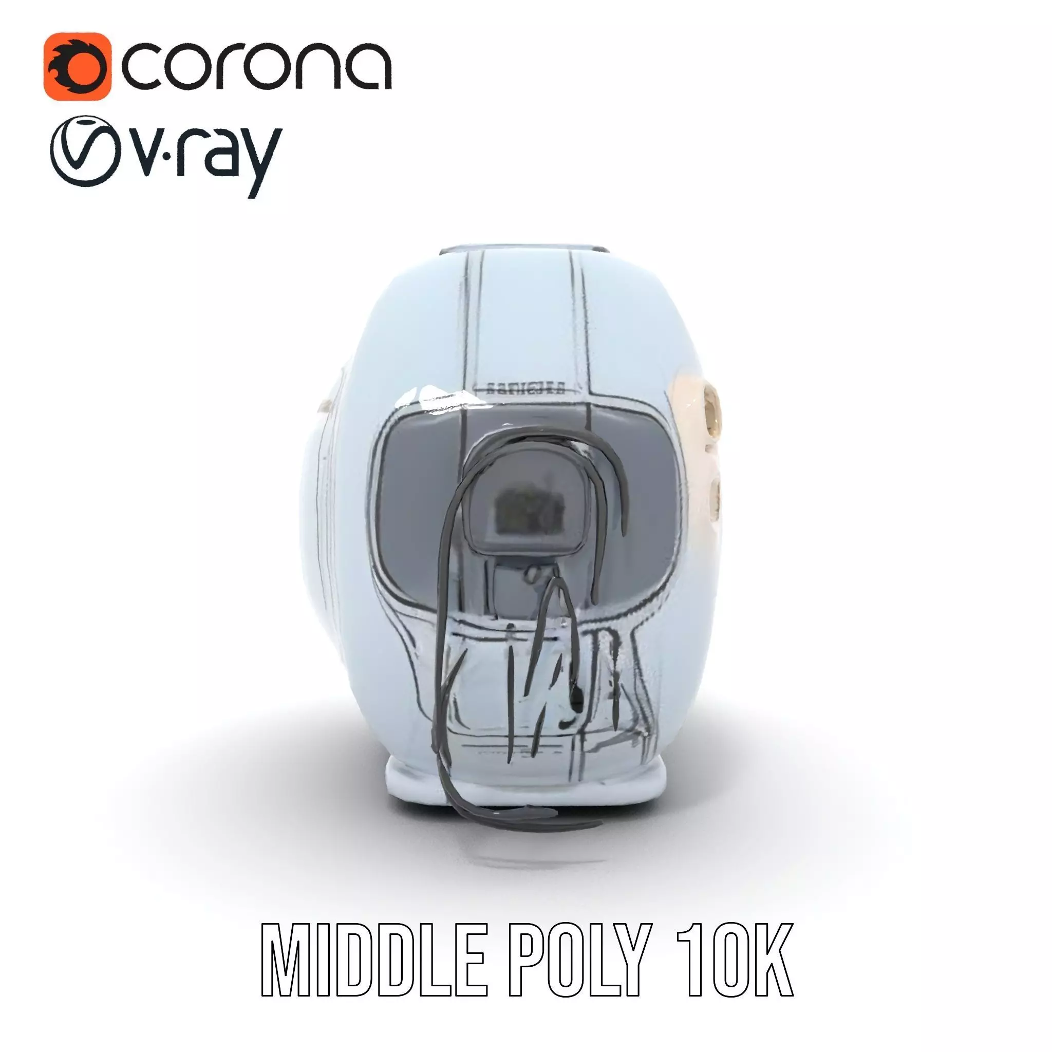 Futuristic Medical Chamber Model Pack Low-poly 3D model_26