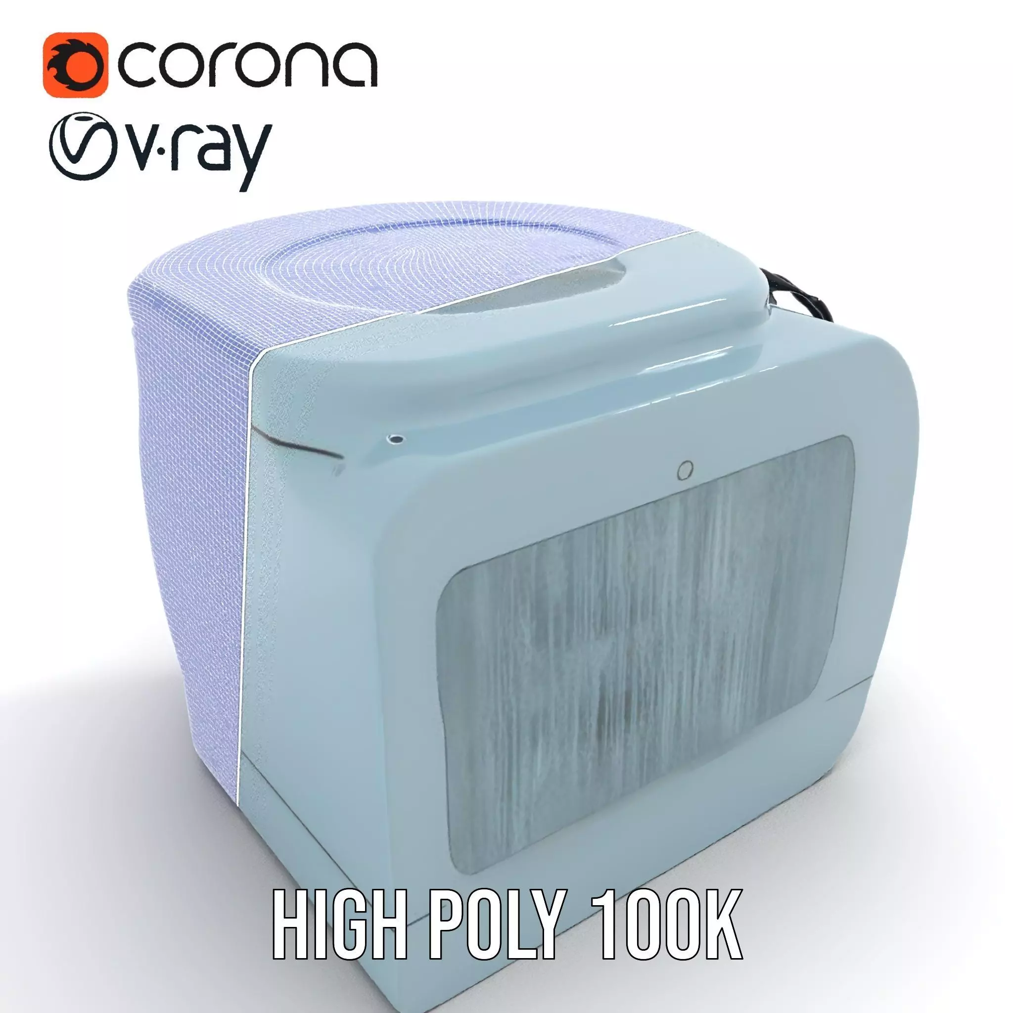 Futuristic Sleep Pod Interior Model Pack Low-poly 3D model_29