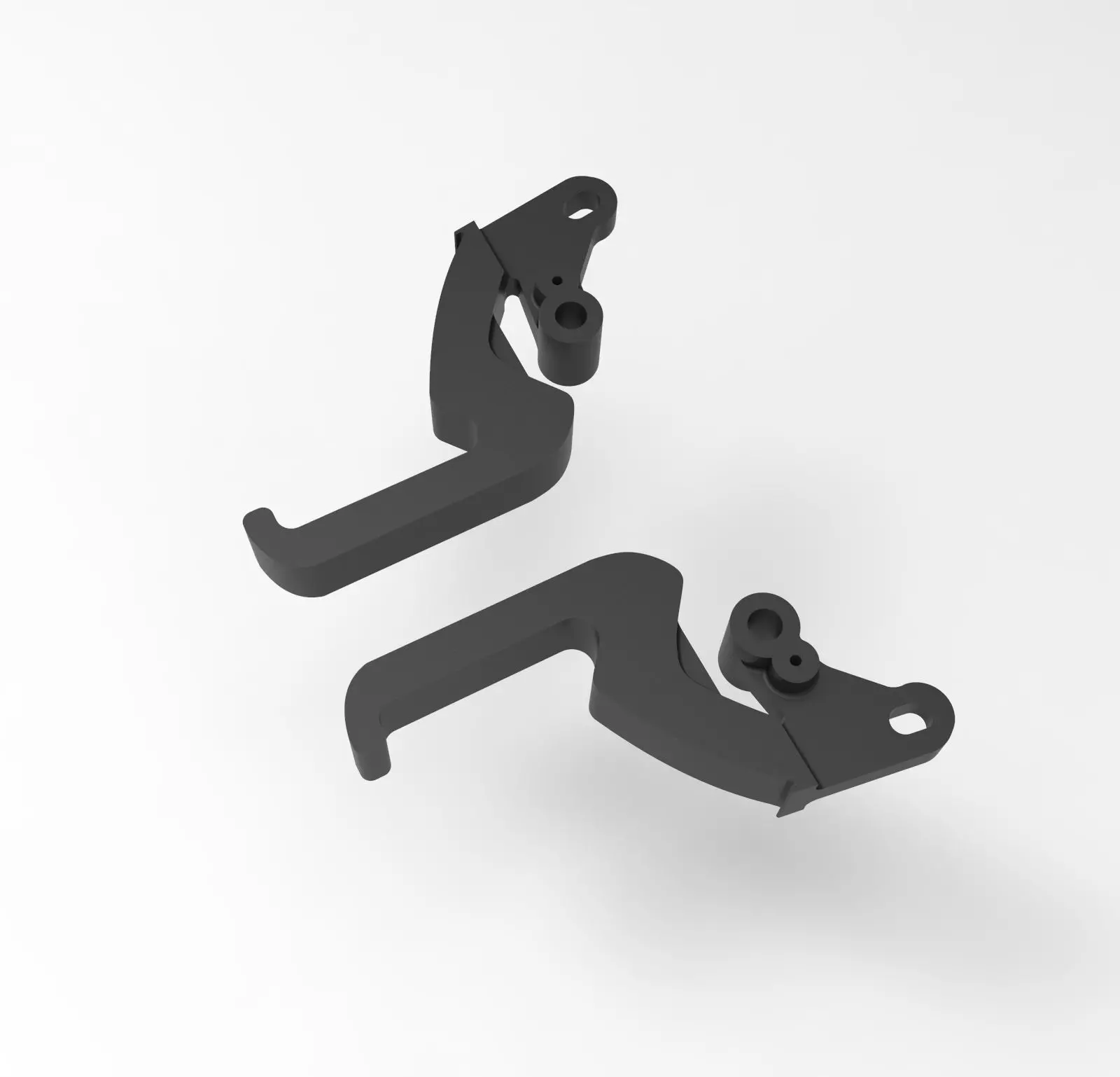 manijas peugeot 106 205 3D print model_0