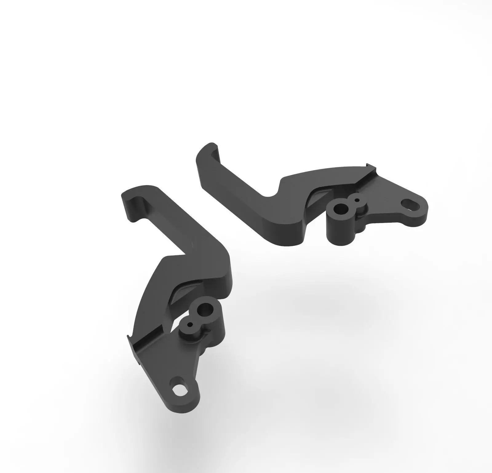 manijas peugeot 106 205 3D print model_1