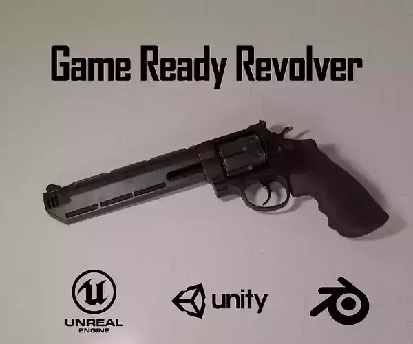 Game ready Black Revolver