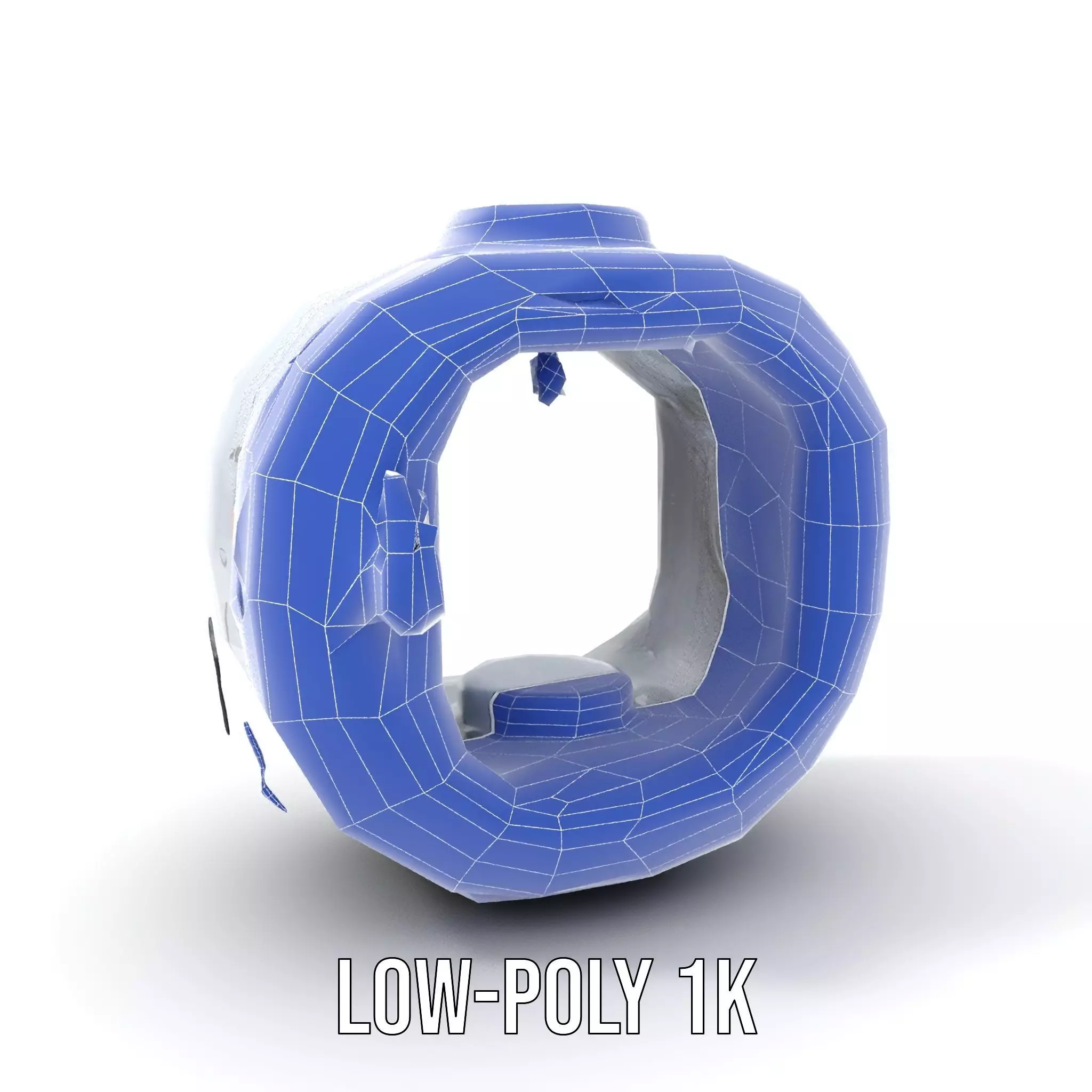 Futuristic Space Capsule Interior Model Pack Low-poly 3D model_22