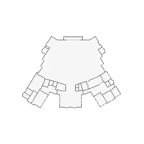 Commercial Interior Sketch - 8001-8500 SF - Xactimate 3D model