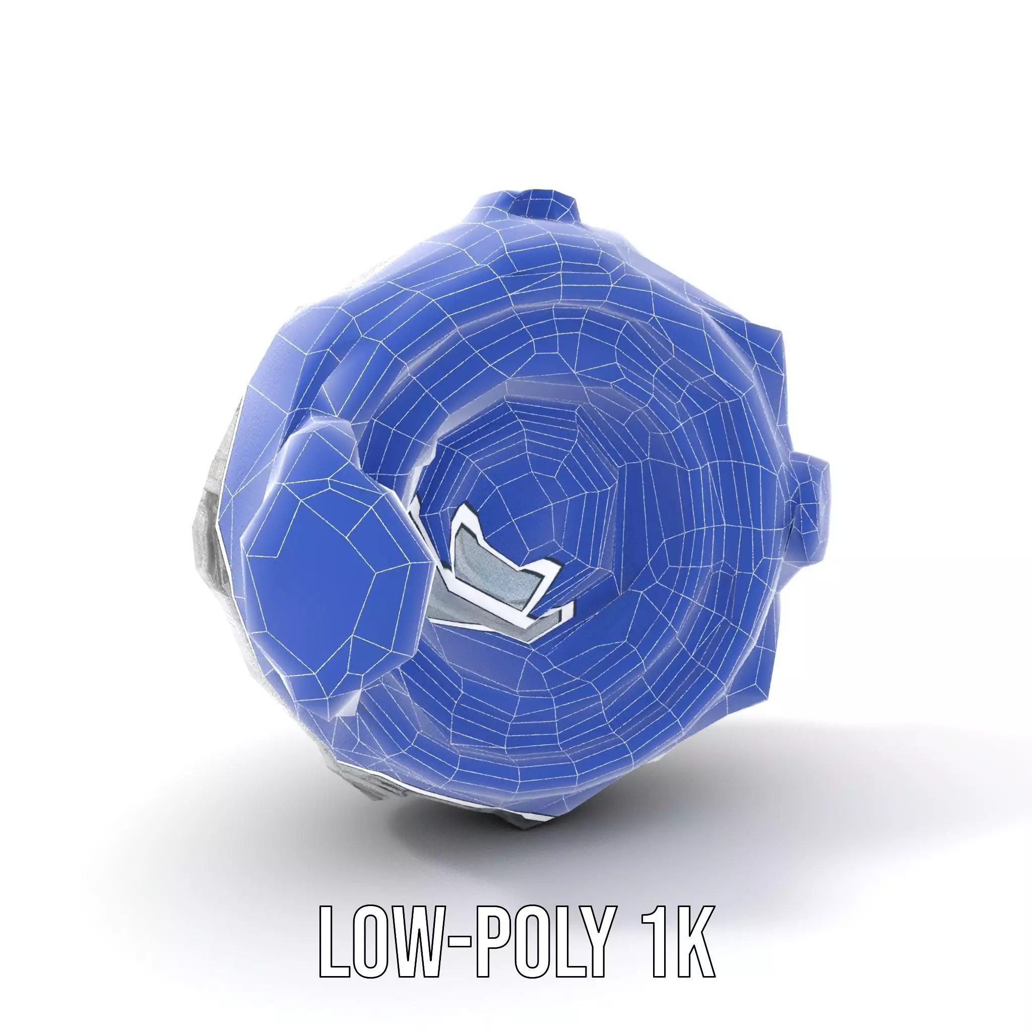 Futuristic Energy Core Model Pack with Glowing Elements Low-poly 3D model_25