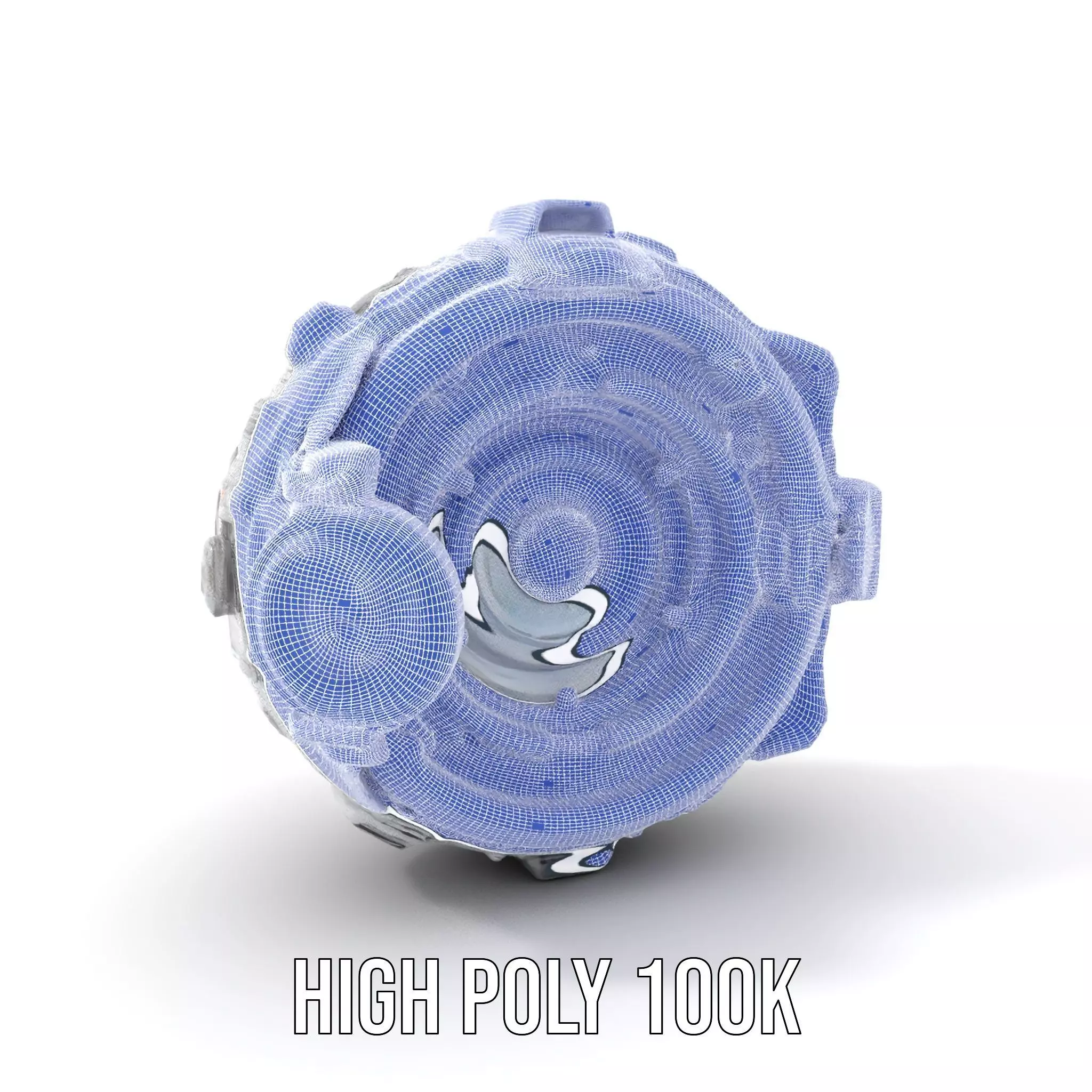 Futuristic Energy Core Model Pack with Glowing Elements Low-poly 3D model_4