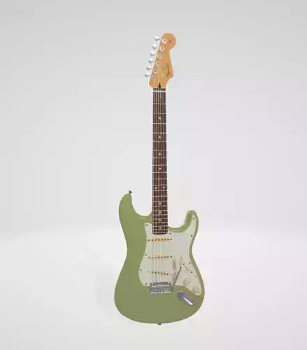  Electric Guitar 3D model