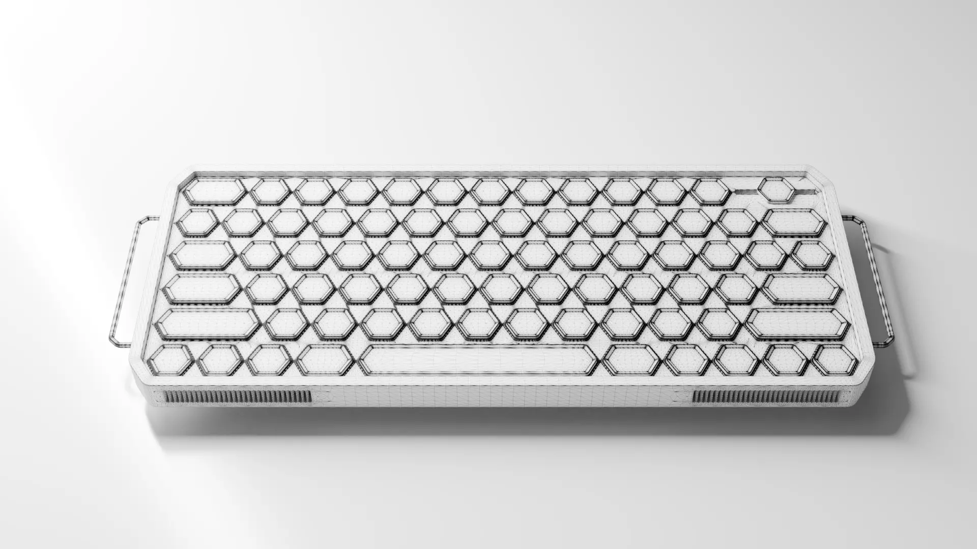 Keyboard concept 3D model_2