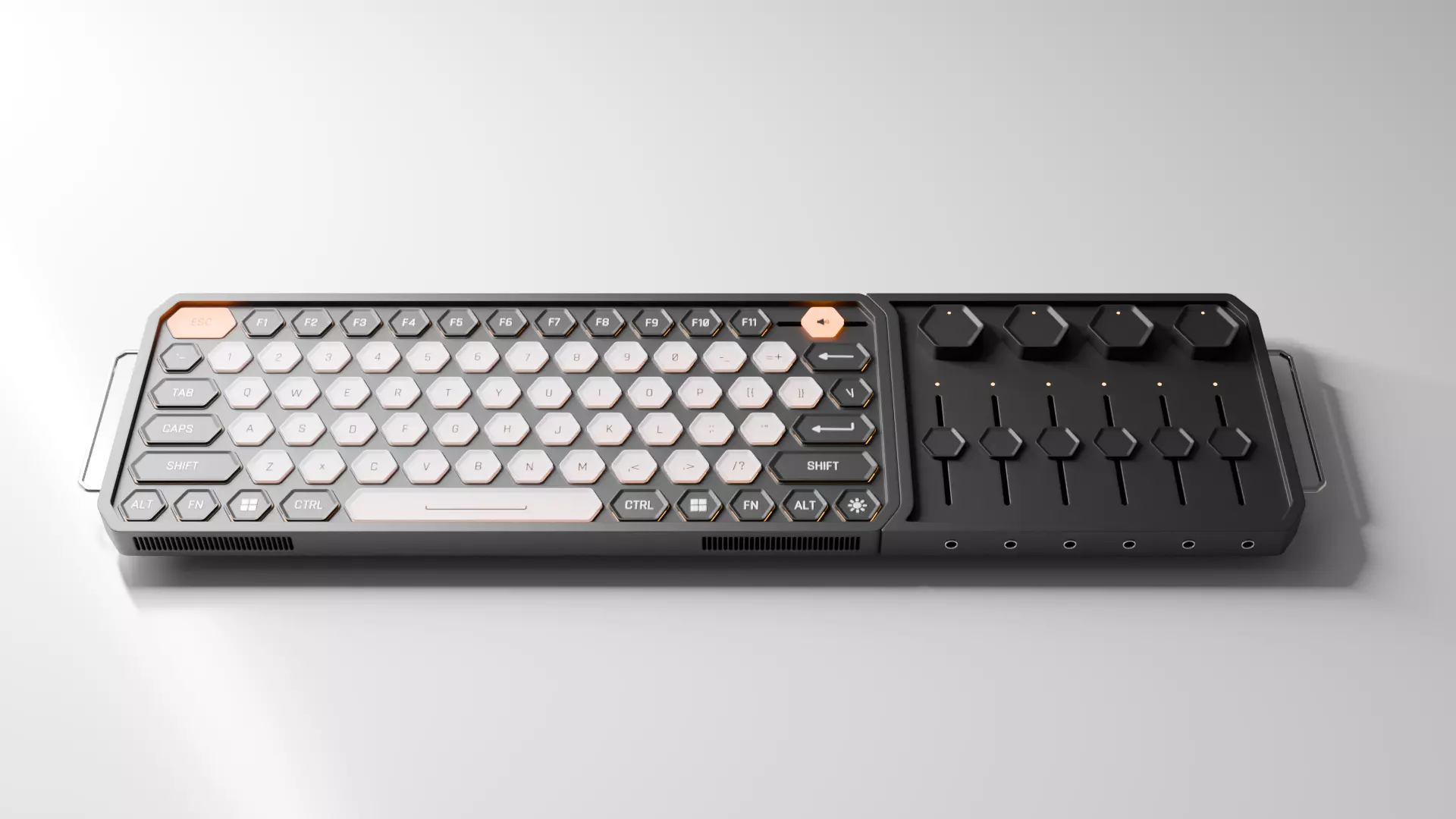 Keyboard concept 3D model_10