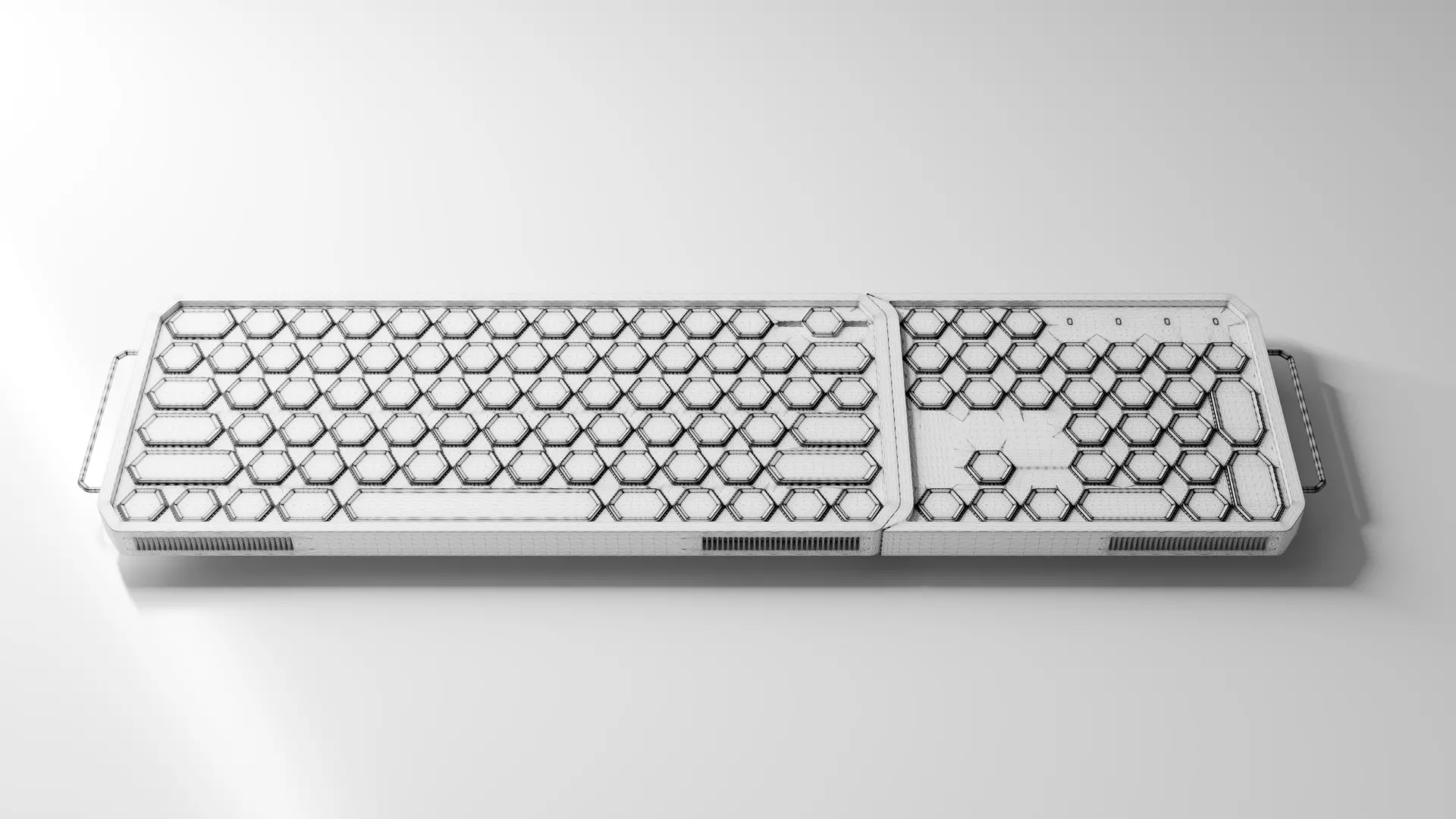Keyboard concept 3D model_5