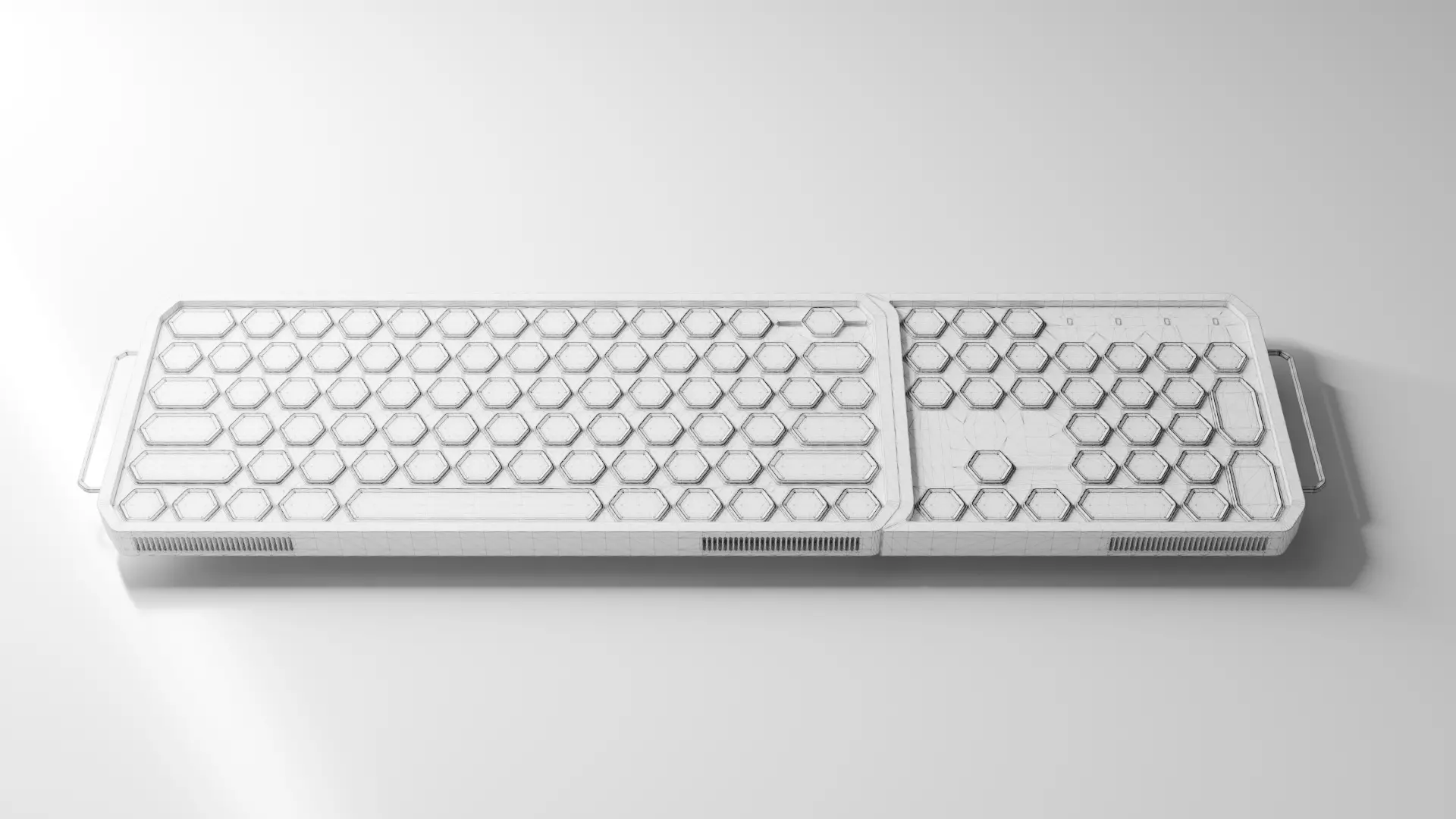 Keyboard concept 3D model_6