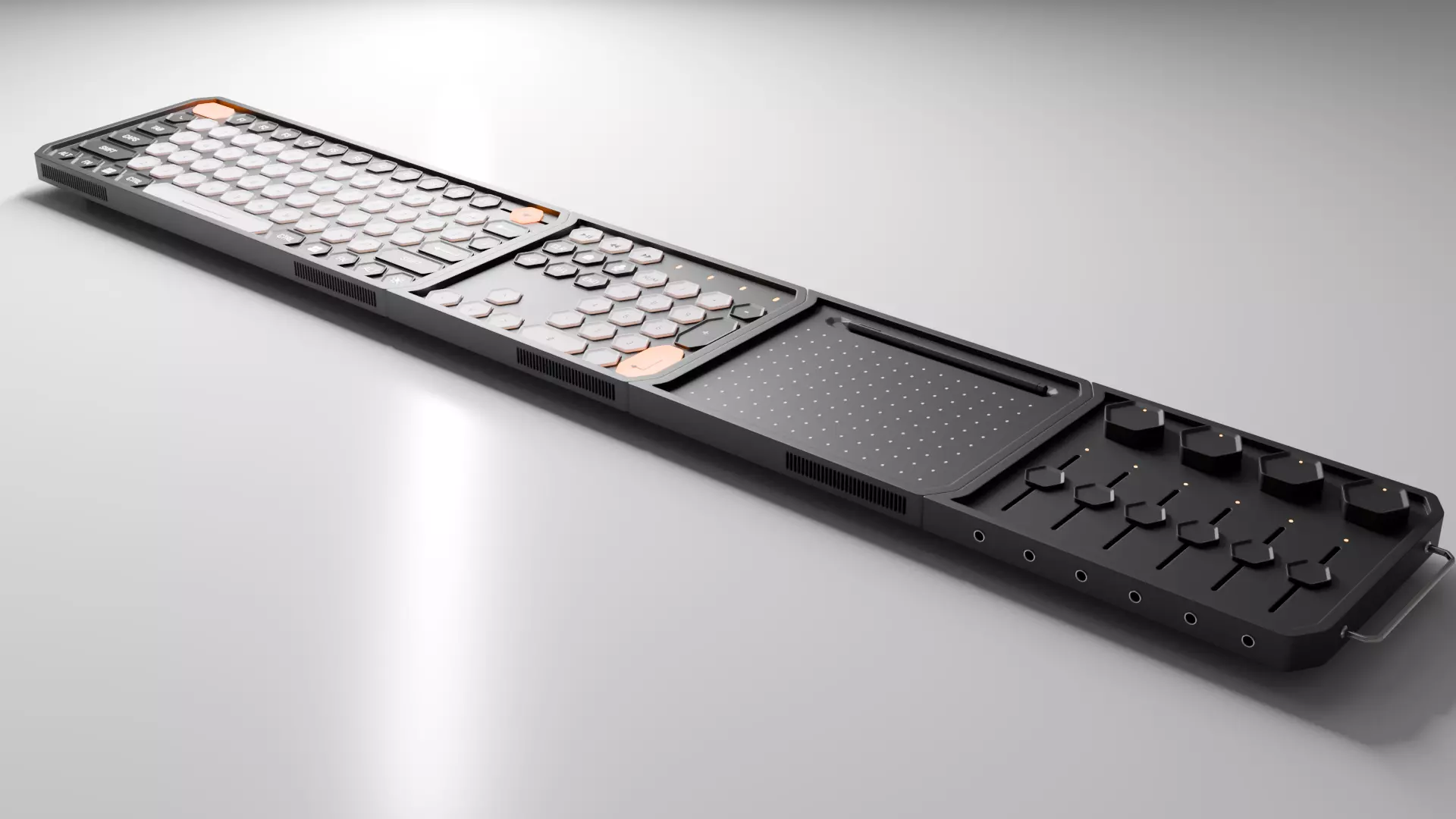 Keyboard concept 3D model_13