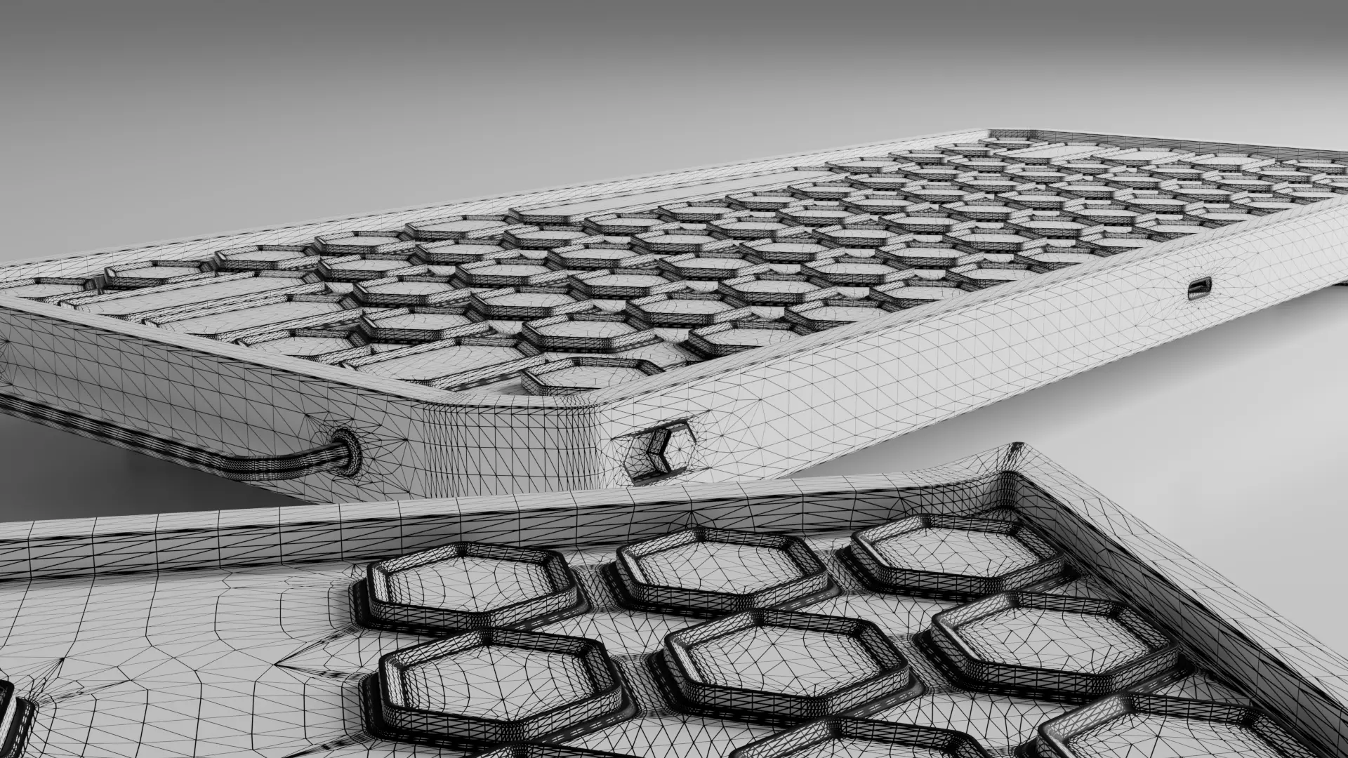 Keyboard concept 3D model_26