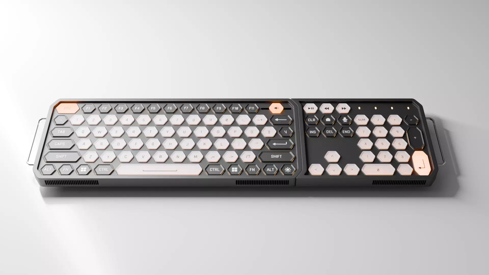 Keyboard concept 3D model_4