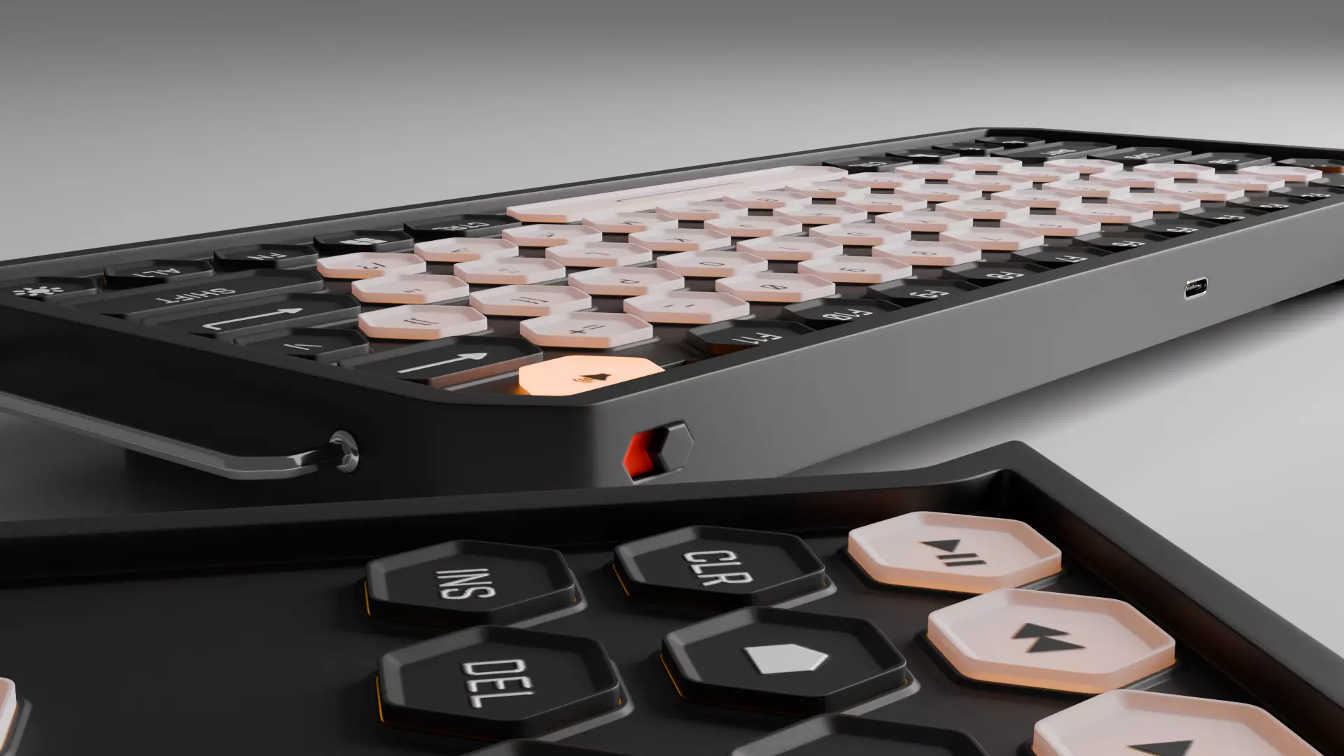 Keyboard concept 3D model_25