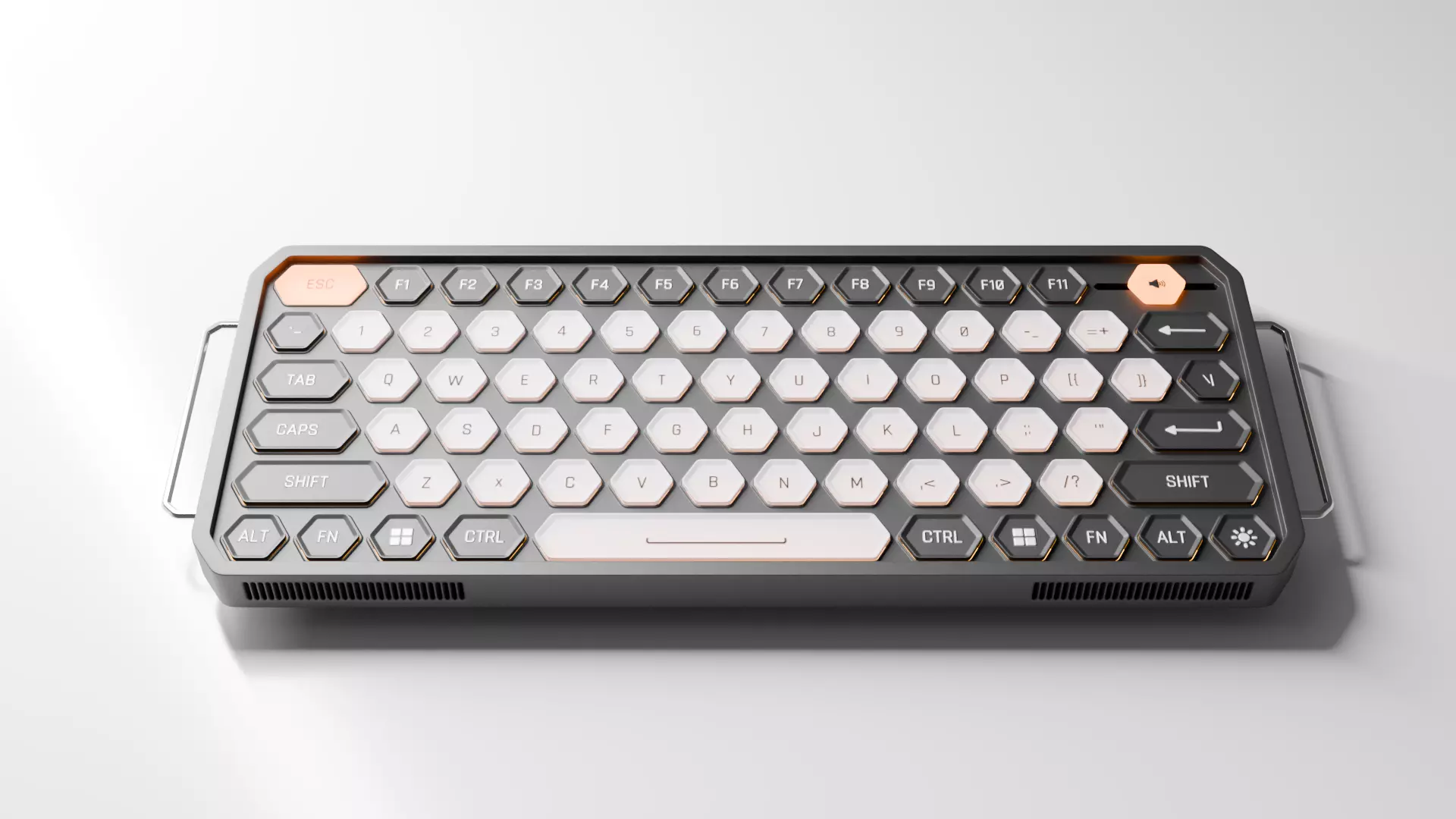 Keyboard concept 3D model_0