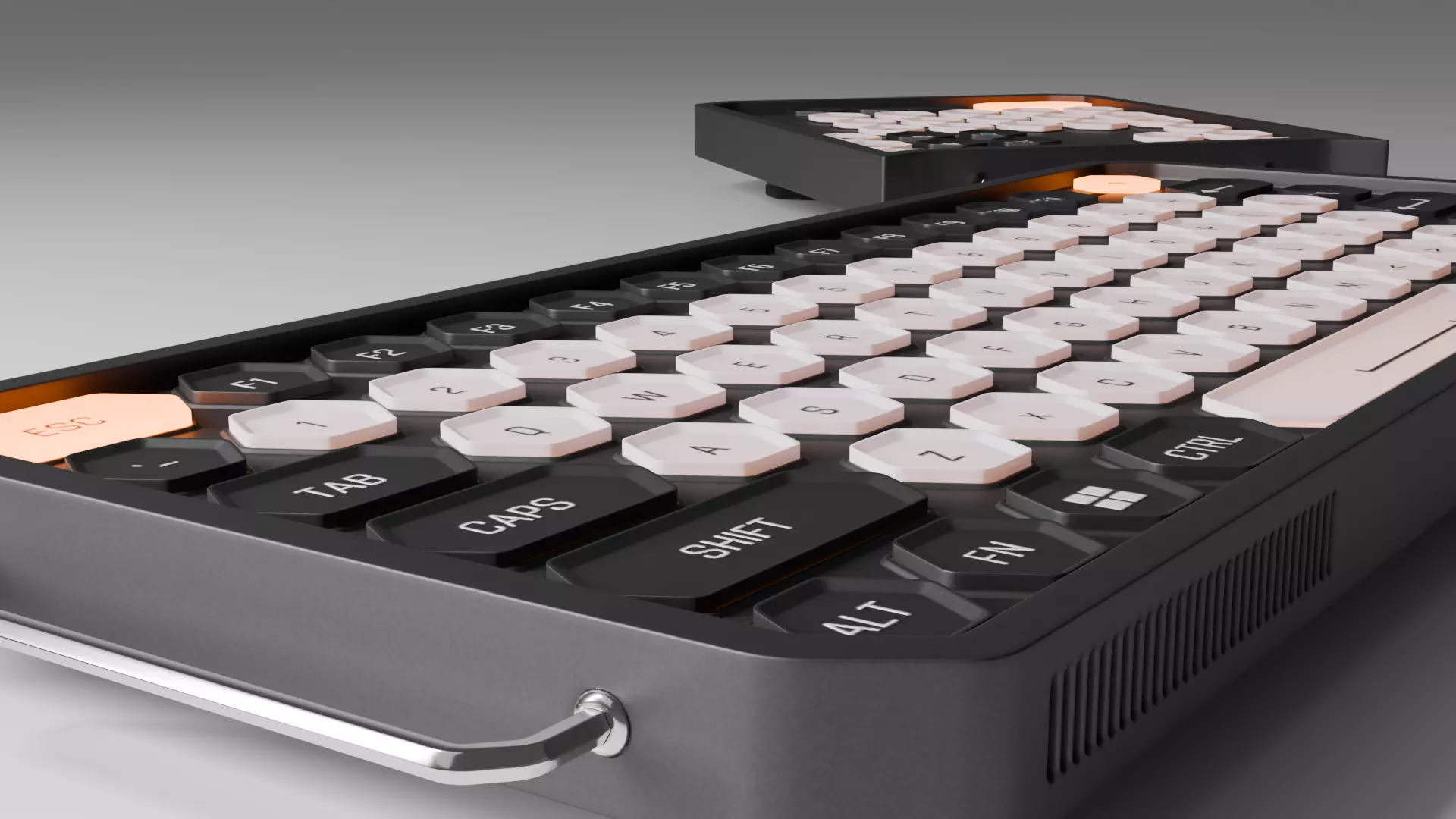 Keyboard concept 3D model_22