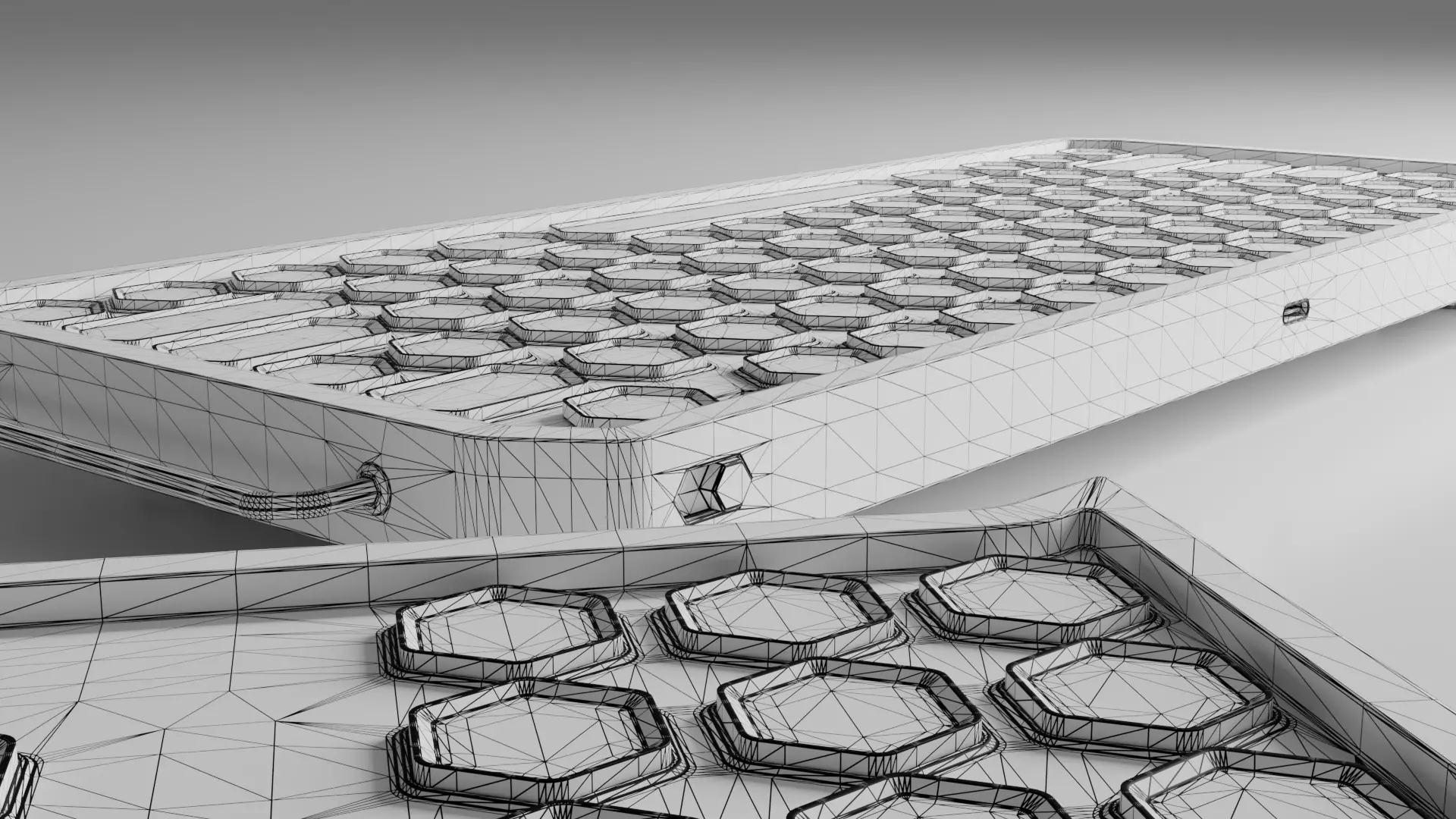 Keyboard concept 3D model_27