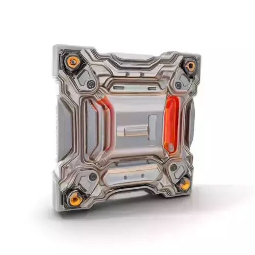 Futuristic Scifi Wall Panel Model Pack Low-poly 3D model