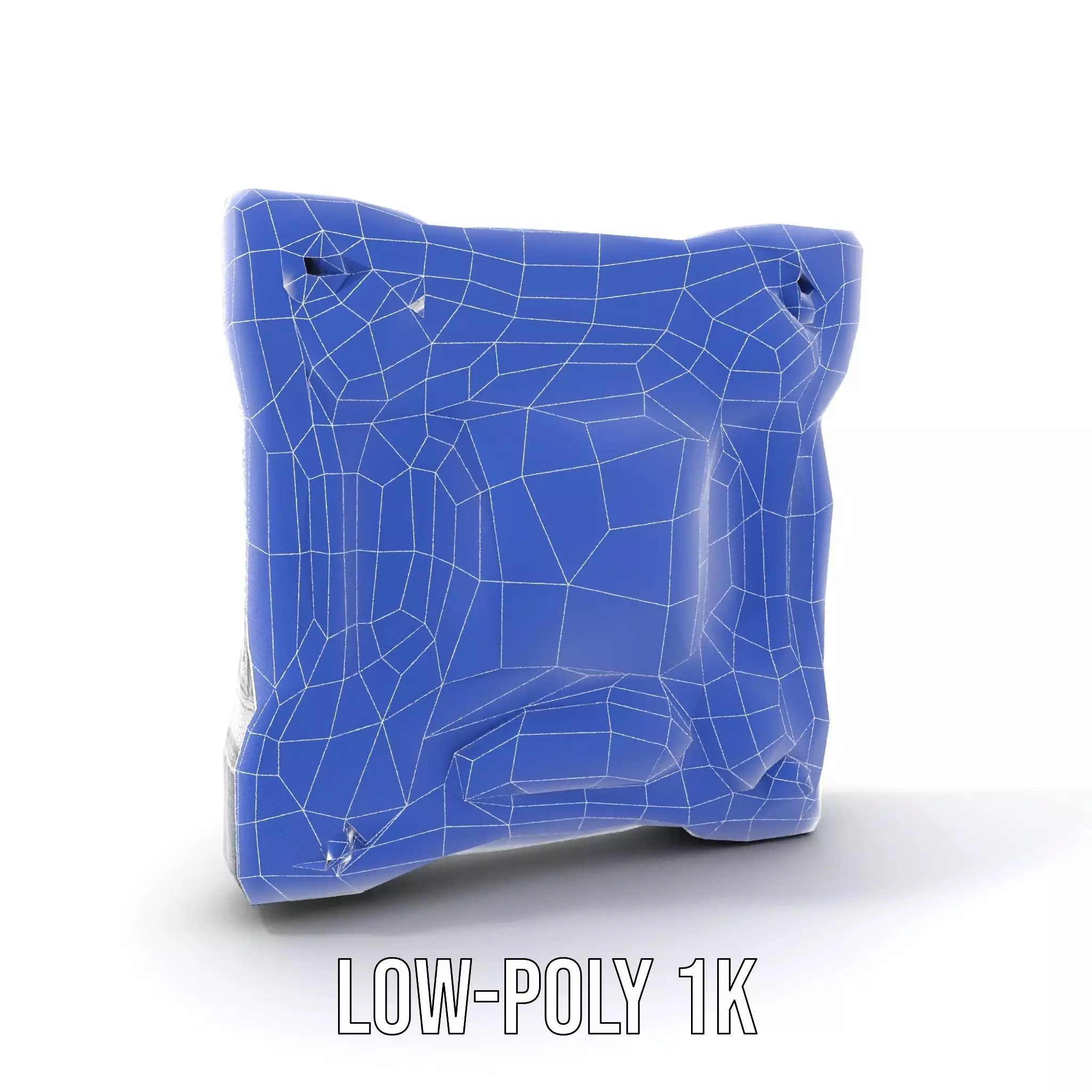 Futuristic Scifi Wall Panel Model Pack Low-poly 3D model_25