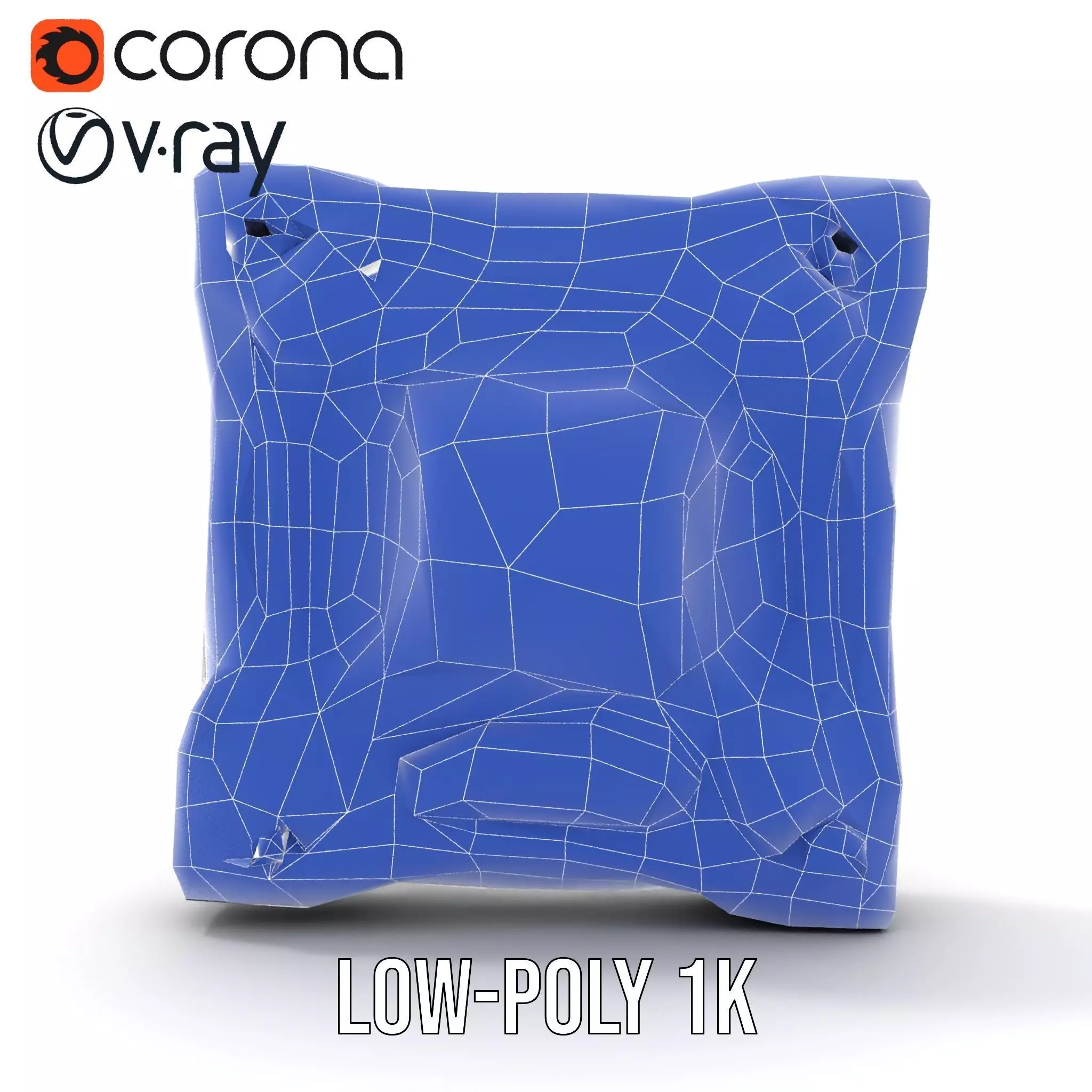 Futuristic Scifi Wall Panel Model Pack Low-poly 3D model_22