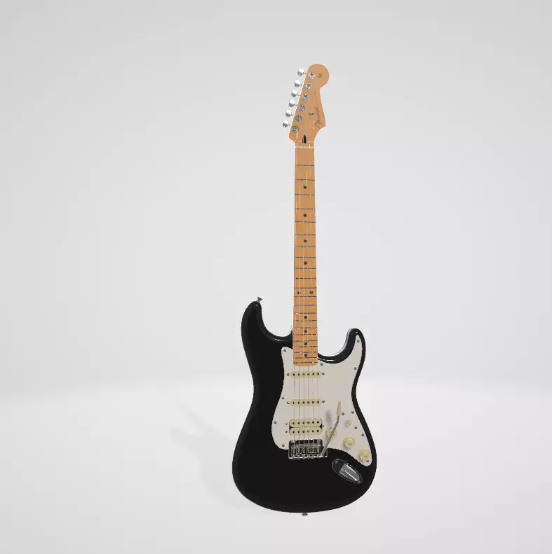 Electric Guitar 3D model