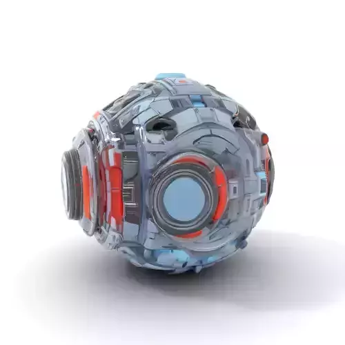 Futuristic SciFi Sphere Model Pack with Advanced Detailing