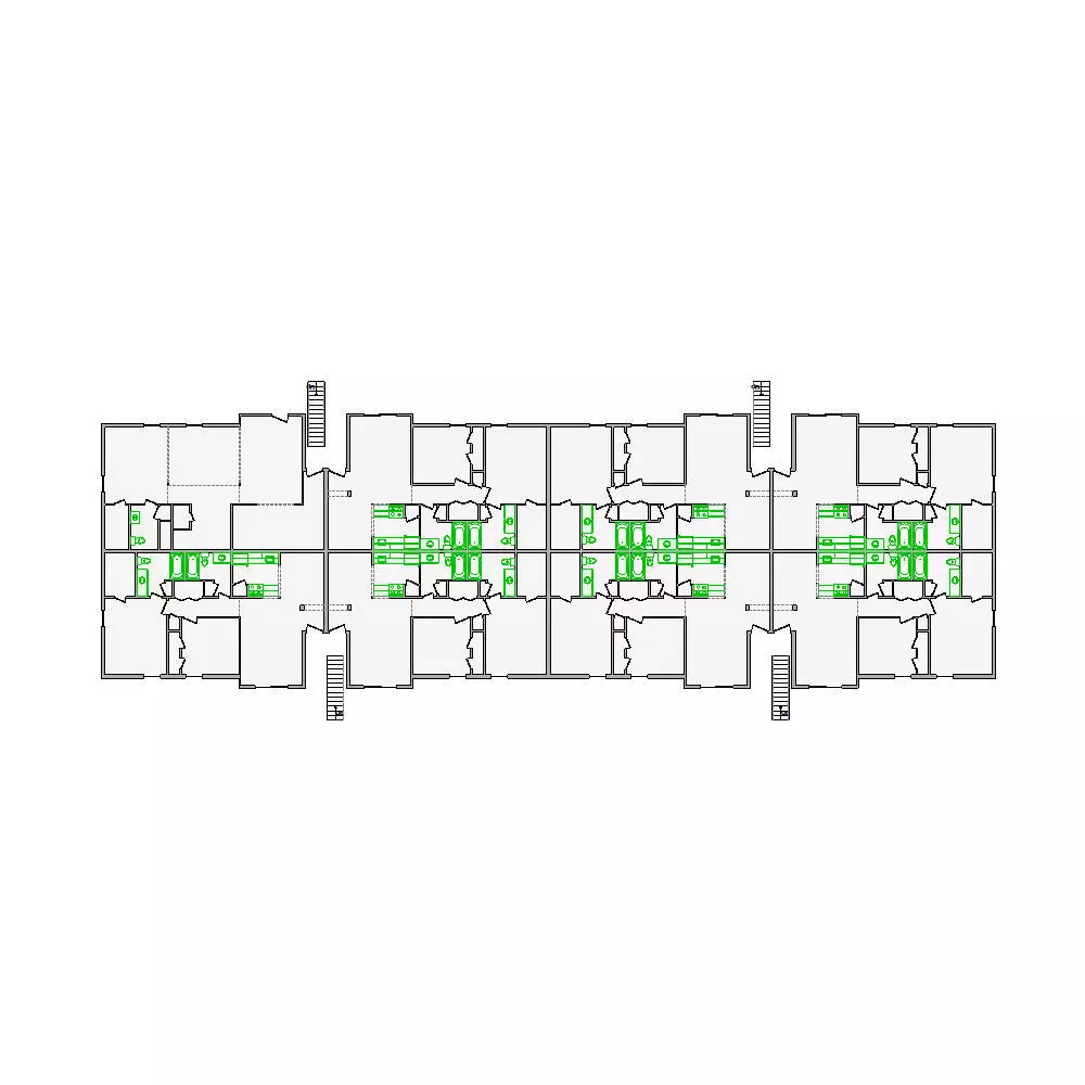 Commercial Interior Sketch - 14001-18000 SF - Xactimate 3D model_3
