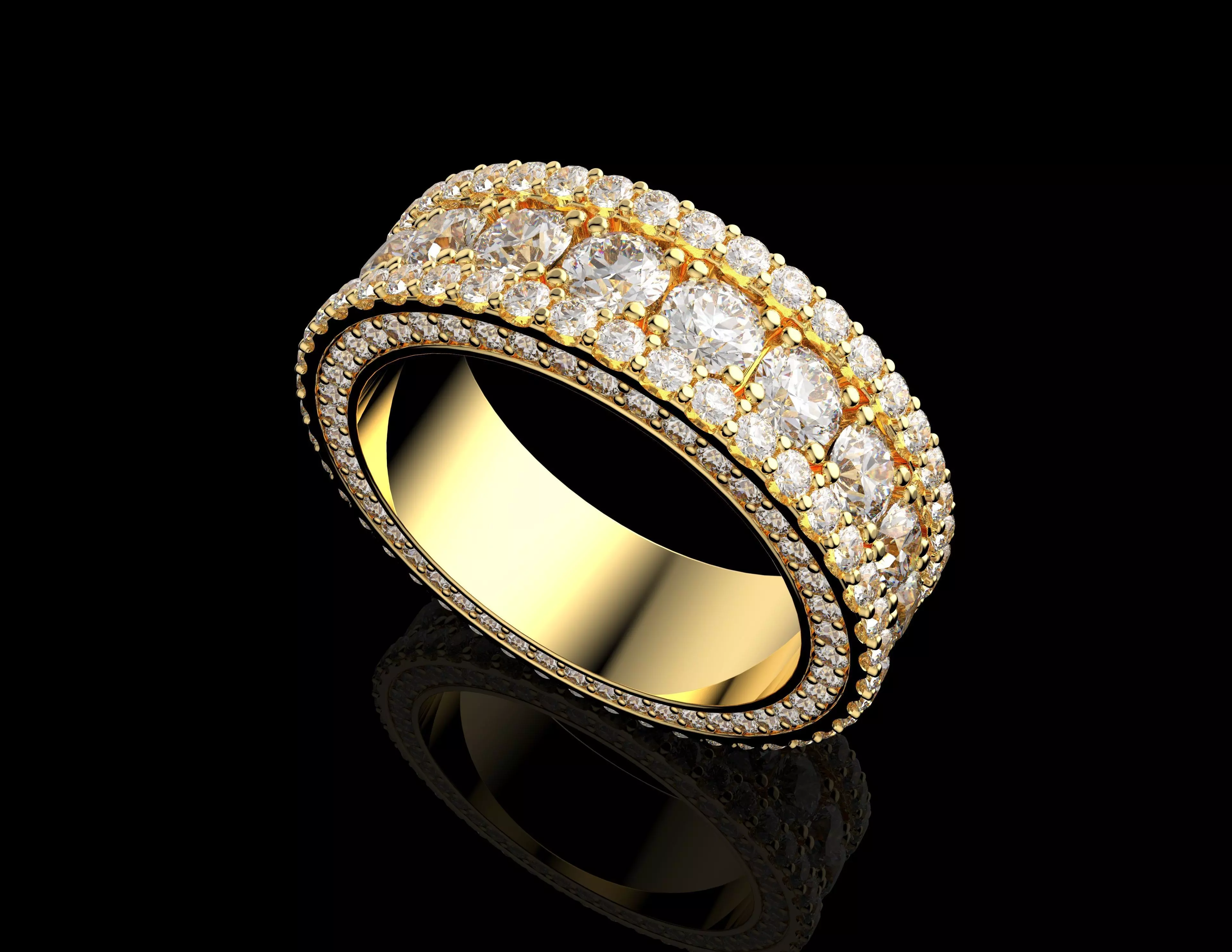 Gold N1435 3D print model_2