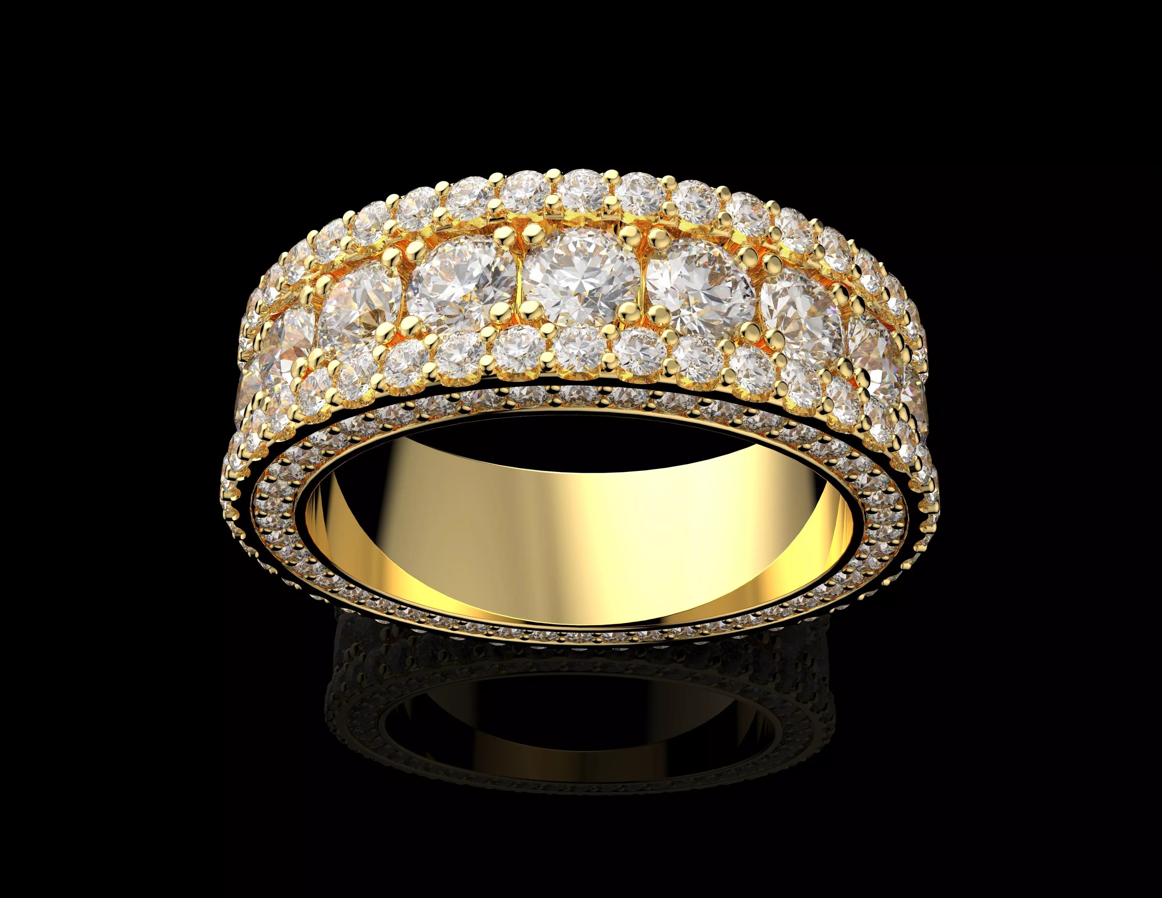 Gold N1435 3D print model_1