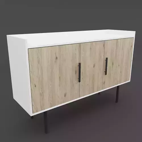 Console 001 Crucial Furniture 3D model