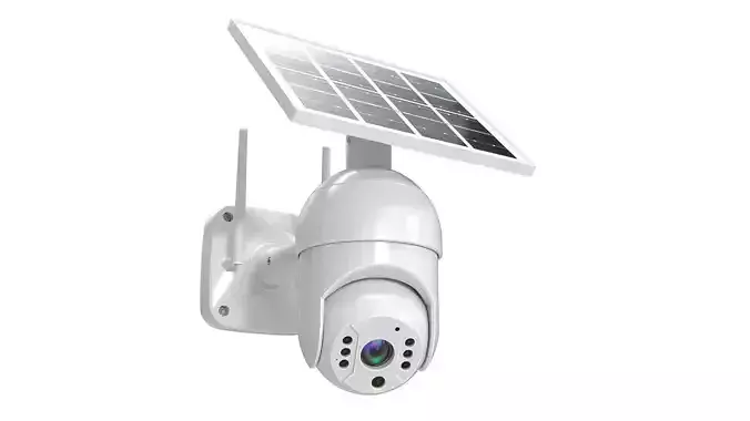 Security Camera 06 PBR Low-poly 3D model
